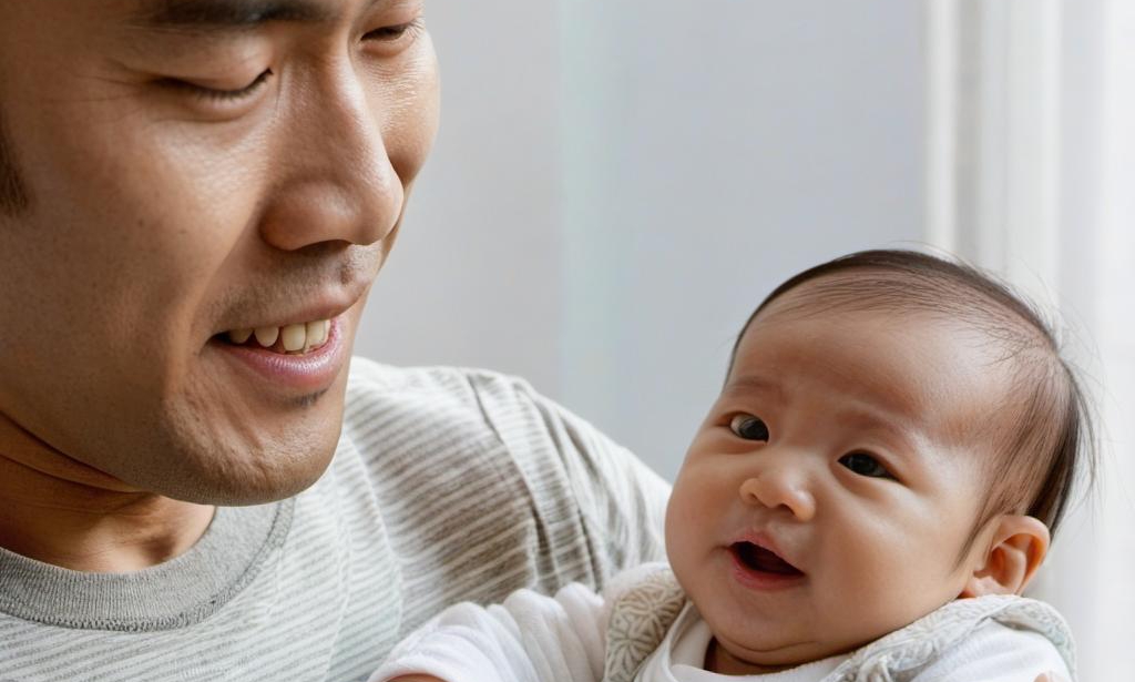 A happy father with his child | Source: Midjourney