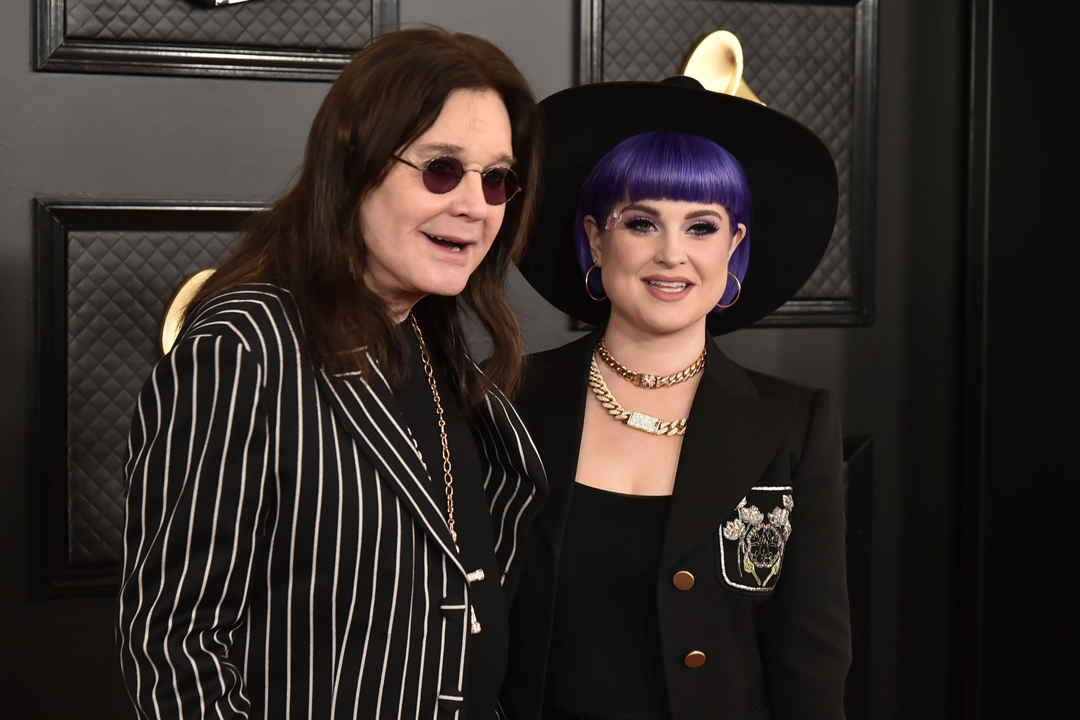 Ozzy and Kelly Osbourne at the 62nd Annual Grammy Awards on January 26, 2020, in Los Angeles, California | Source: Getty Images