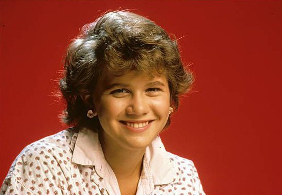 The actress in a photo shoot for "Growing Pains" in 1985 | Source: Getty Images