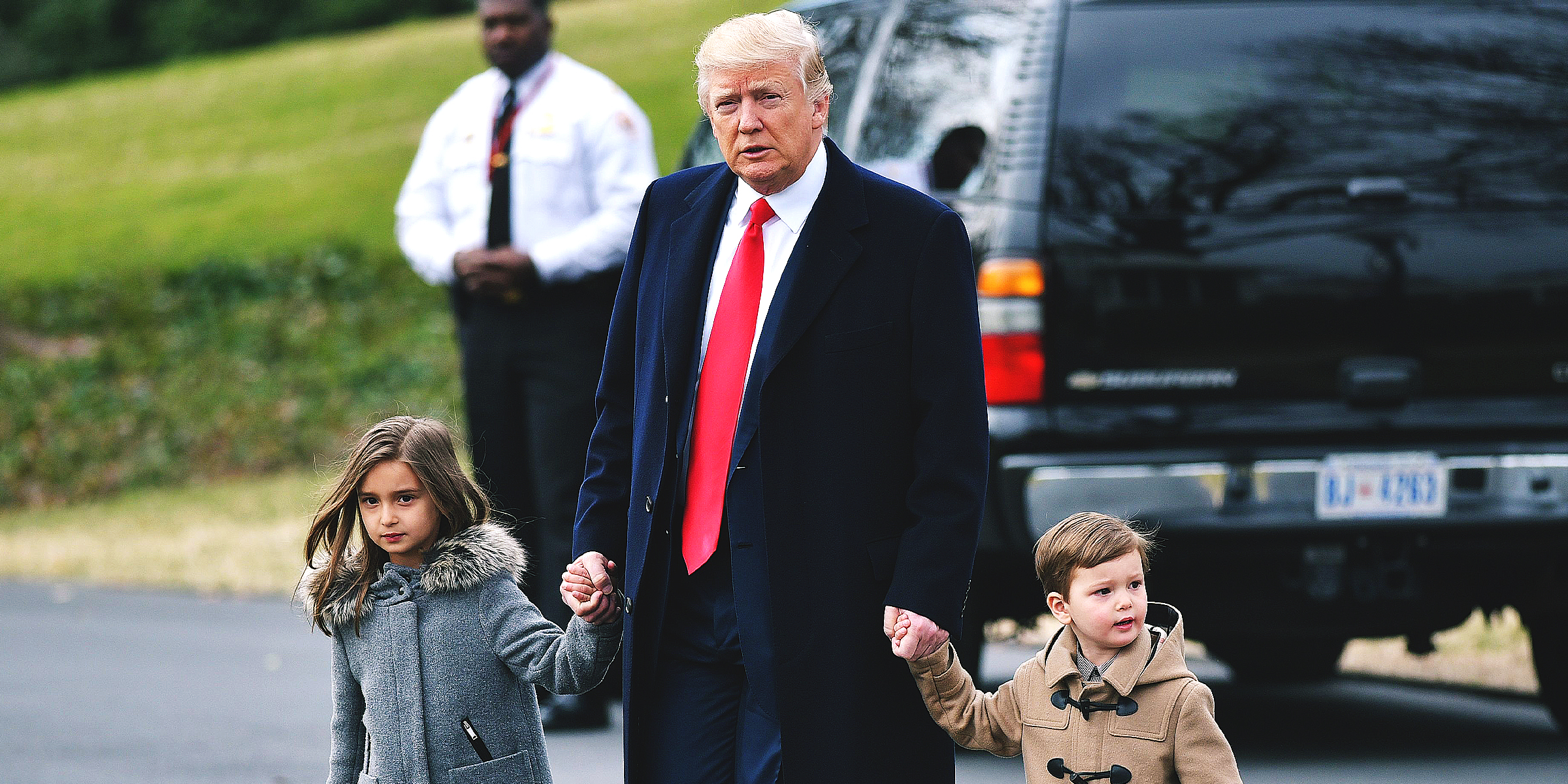 Arabella Kushner, Donald Trump and Joseph Kushner | Source: Getty Images