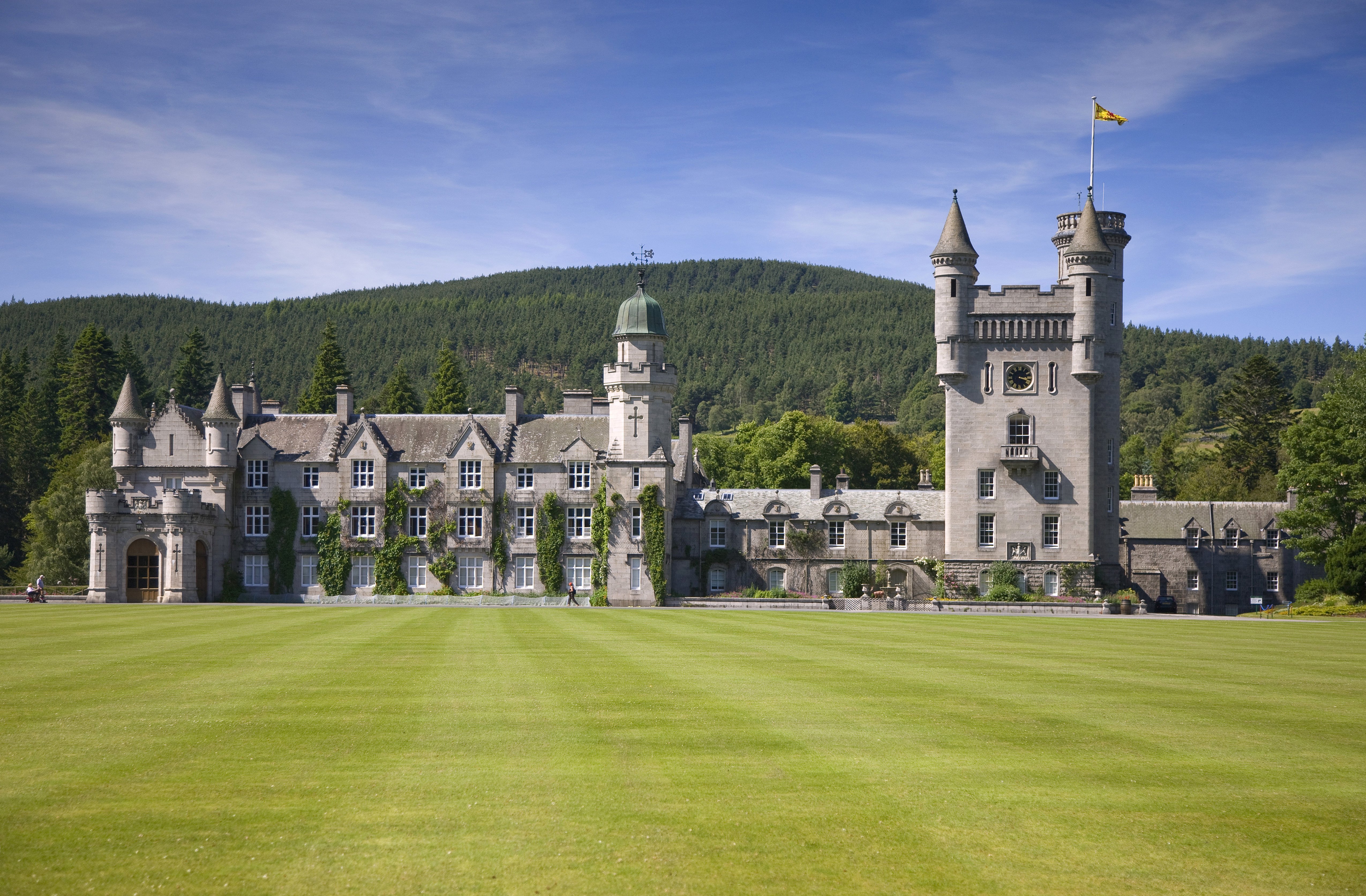 Balmoral Castle, the British Royal Family's residence since 1852, in Scotland. | Source: Getty Images