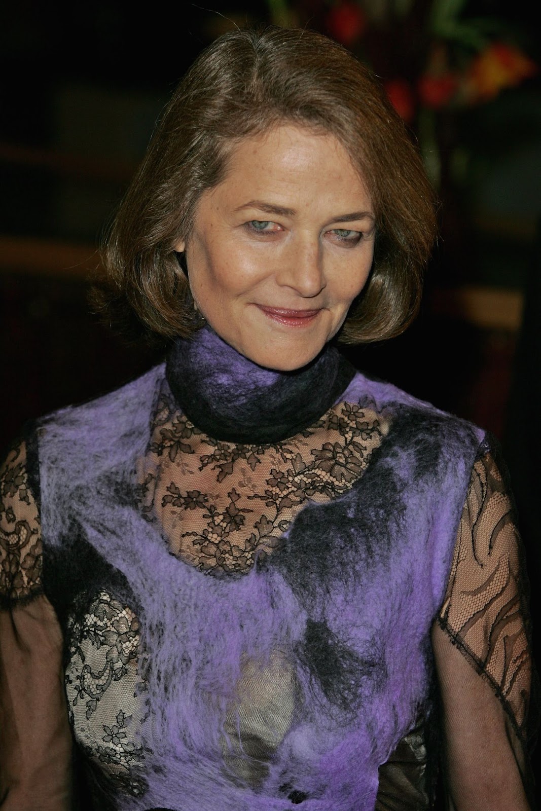 Charlotte Rampling at the opening night of the 56th Berlin International Film Festival on February 9, 2006, in Germany. | Source: Getty Images