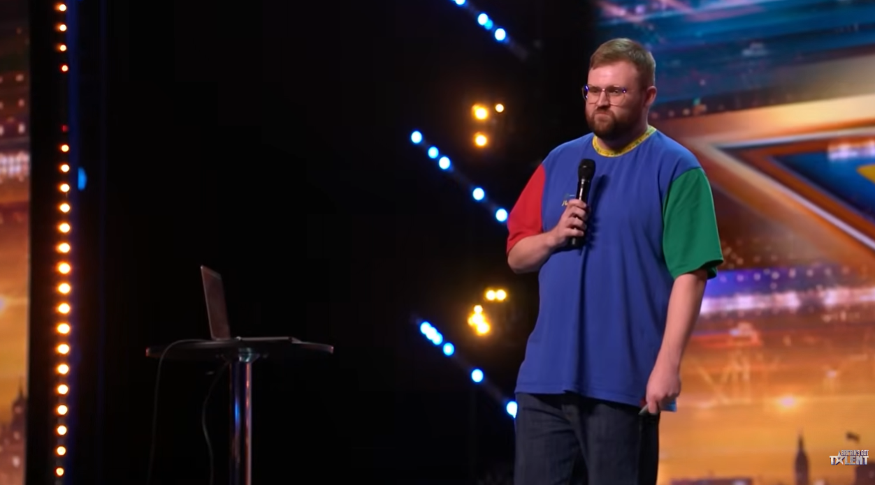 Ted Hill during his audition on "Britain's Got Talent" on 28 March 2026. | Source: Instagram/Britain's Got Talent