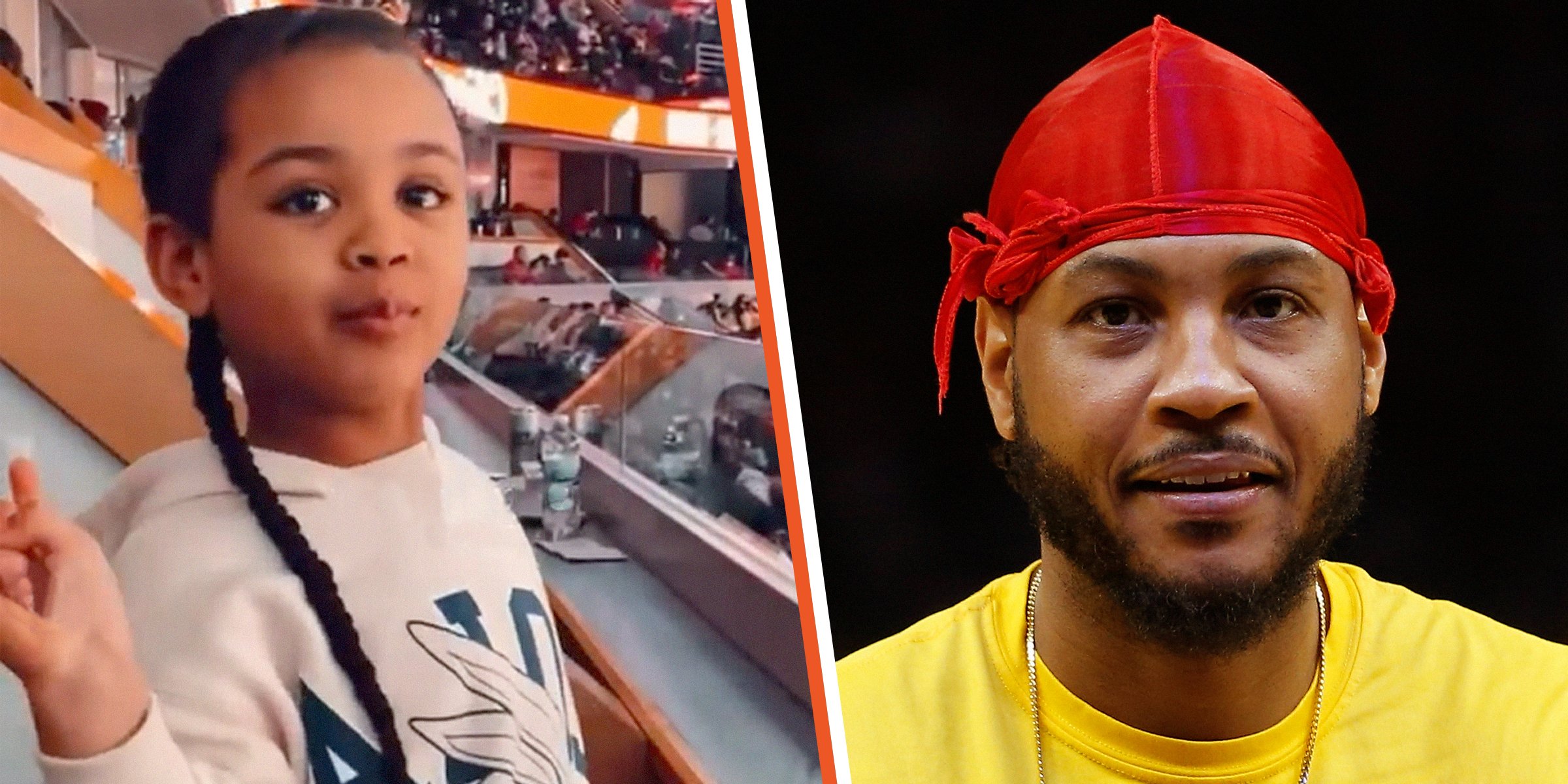 Carmelo Anthony's Alleged Daughter From Mistress Bears a Striking
