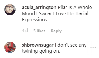 More fan comments on Pilar's post | Instagram: @pilarjhena