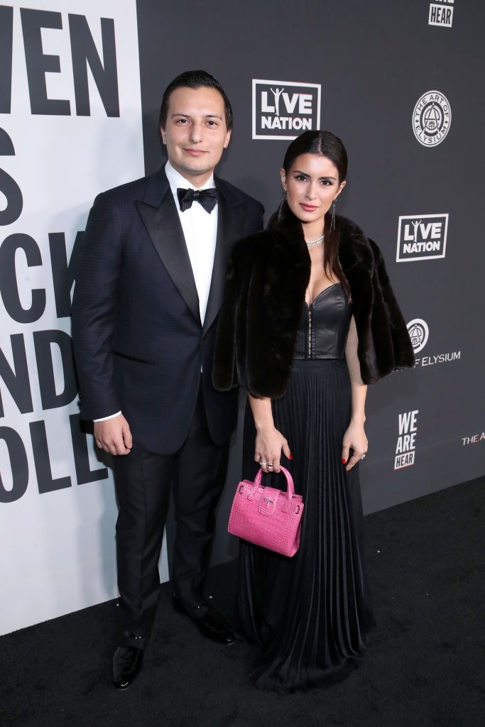 Nicolas Bijan and Roxy Sowlaty at The Art Of Elysium Presents WE ARE HEAR'S HEAVEN 2020 at Hollywood Palladium on January 04, 2020 | Photo: Getty Images