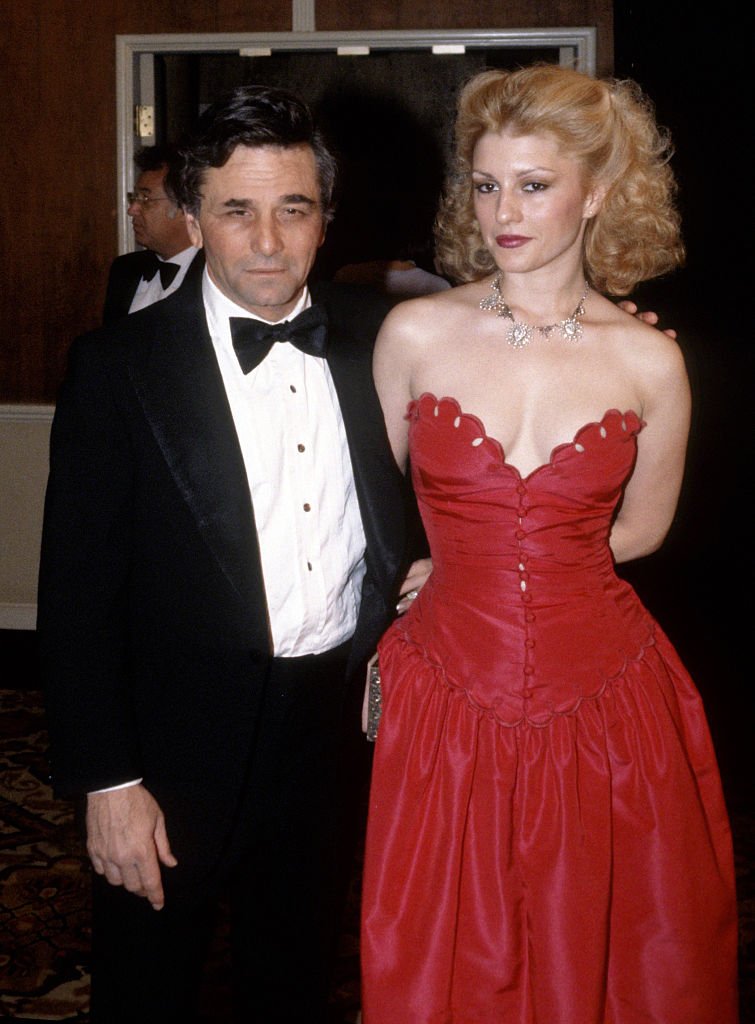 Peter Falk and Shera Danese circa 1981 in Los Angeles | Source: Getty Images