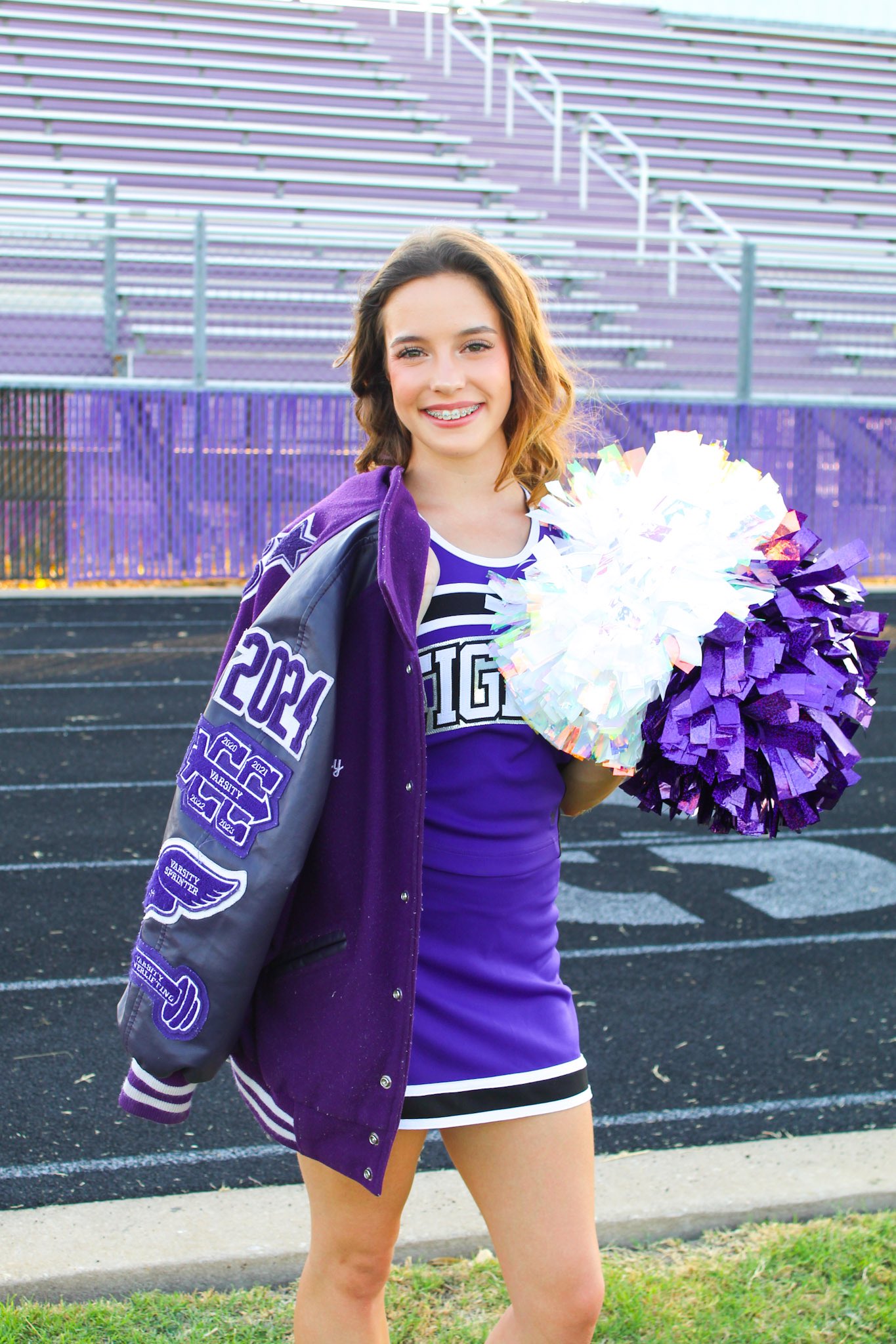 Avery Koonce in her cheerleading outfit, from an X post dated August 3, 2023 | Source: X/AveryKoonce