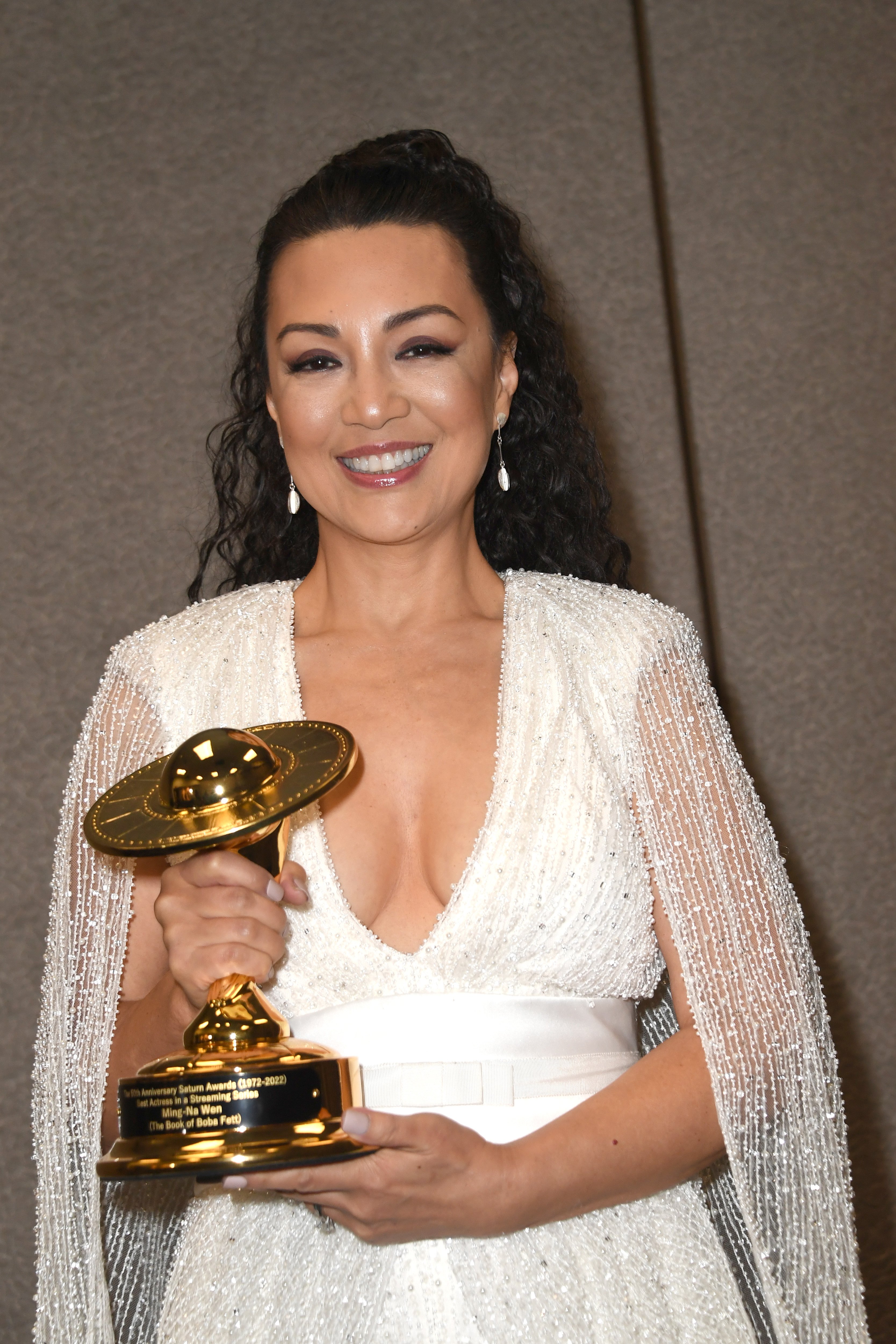 Ming-Na Wen at the 50th anniversary of The Saturn Awards on October 25, 2022, in California | Source: Getty Images