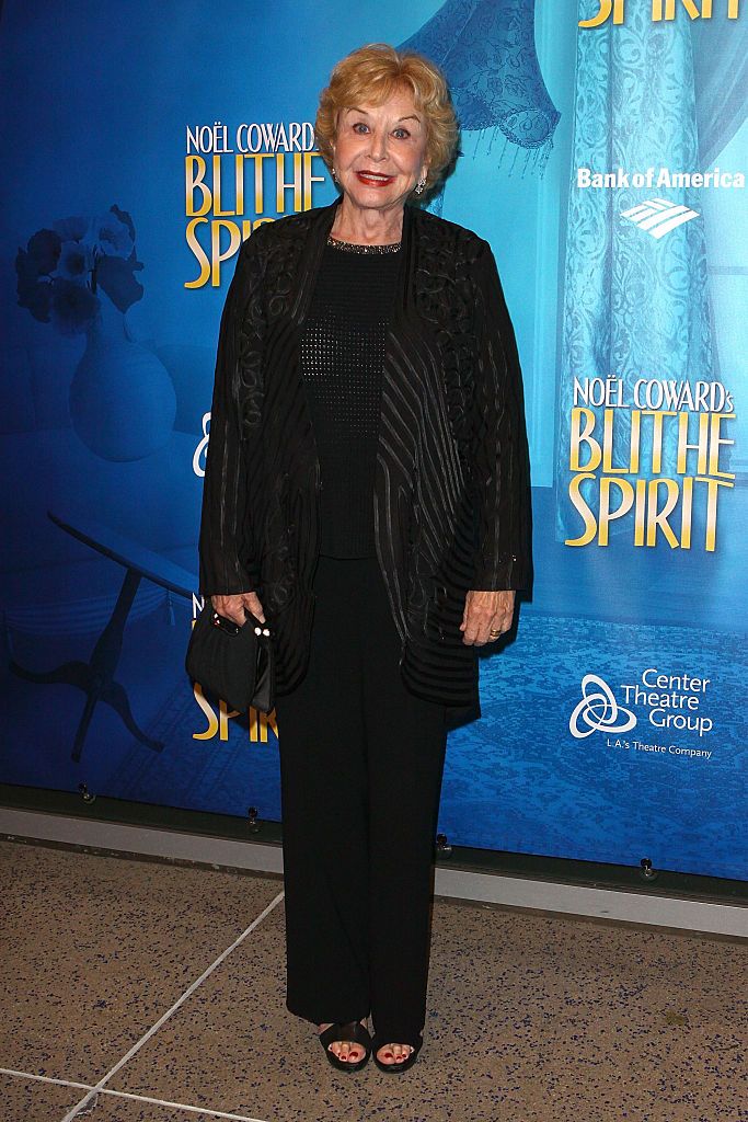 Michael Learned during Noel Coward's 'Blithe Spirit' at Ahmanson Theatre on December 14, 2014 in Los Angeles, California. | Source: Getty Images