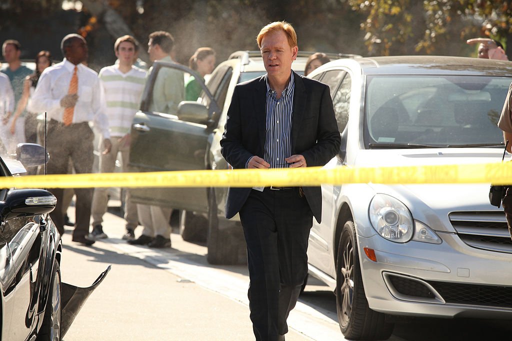 David Caruso in der Folge von "CSI: Miami" unter dem Titel "Terminal Velocity" (Foto von Richard Cartwright / CBS über Getty Images) I Quelle: Getty Images