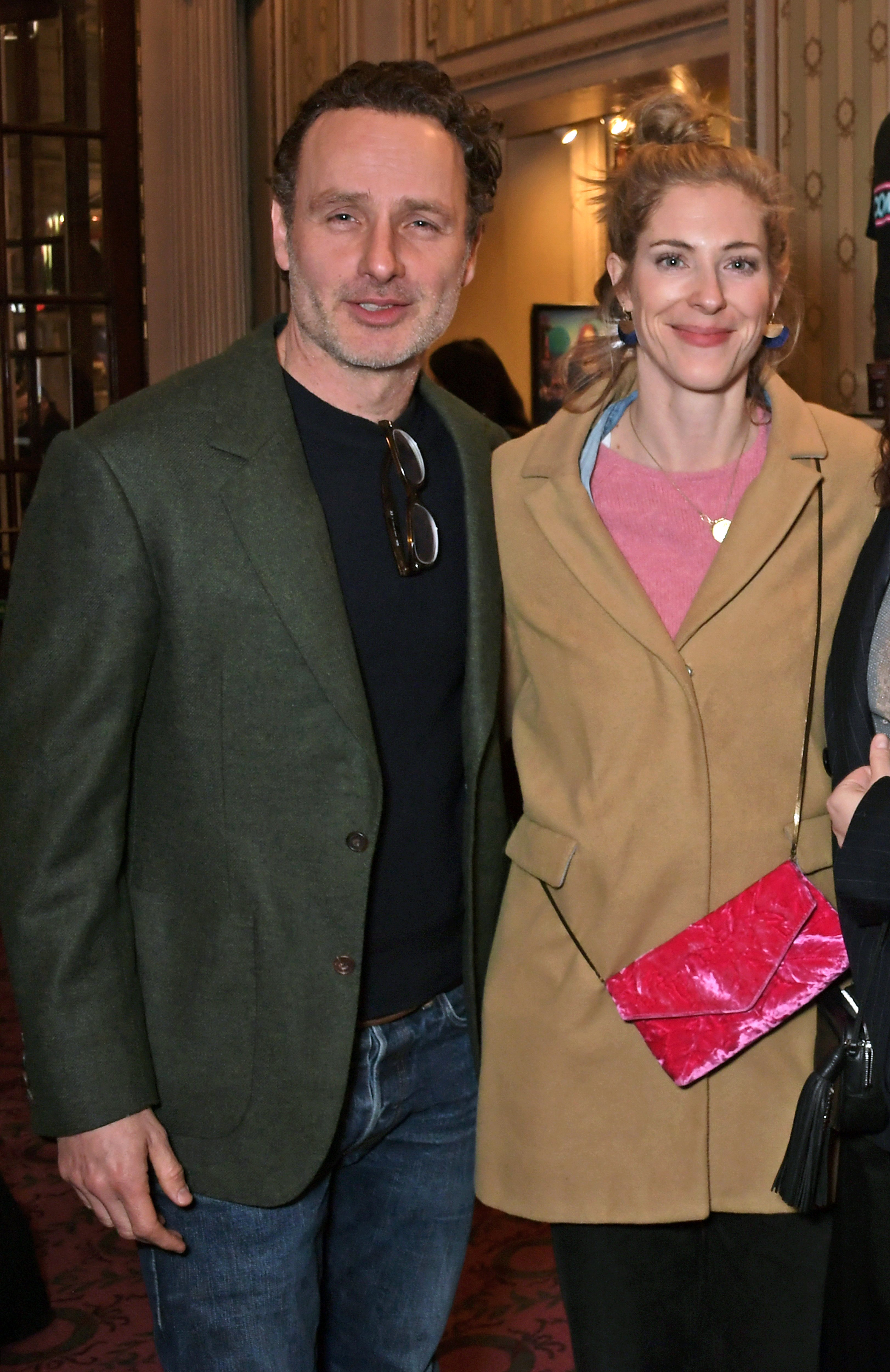 Andrew Lincoln and Gael Anderson at a performance of "Company" in London on February 11, 2019 | Source: Getty Images