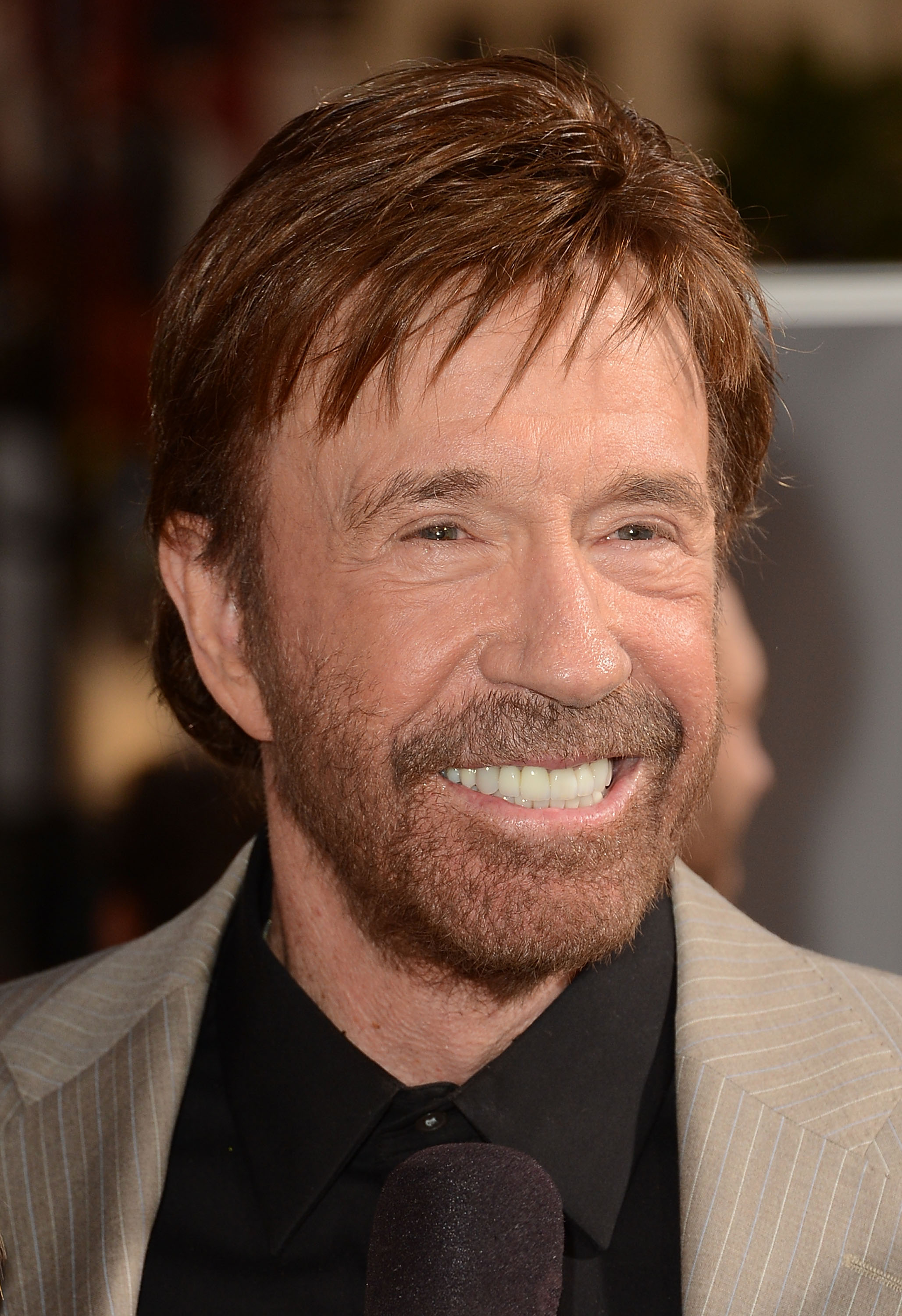 Chuck Norris arrives at Lionsgate Films' "The Expendables 2" premiere in Hollywood, California, on August 15, 2012. | Source: Getty Images