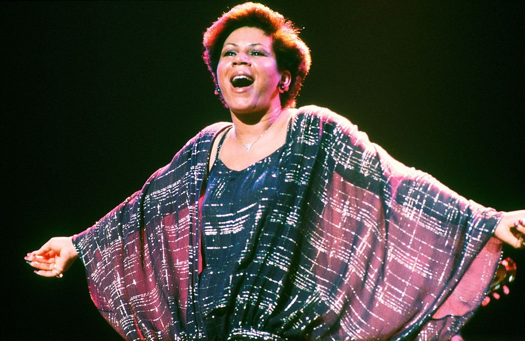 Singer Minnie Riperton performs on stage in New York, 1977 | Source: Getty Images