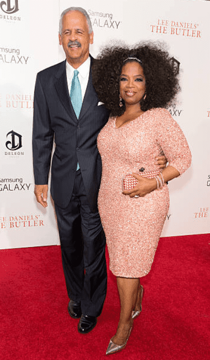Stedman Graham and Oprah Winfrey on the red carpet for the premiere of "The Butler," on August 5, 2013, in New York | Source: Getty Images (Photo by Gilbert Carrasquillo/FilmMagic)