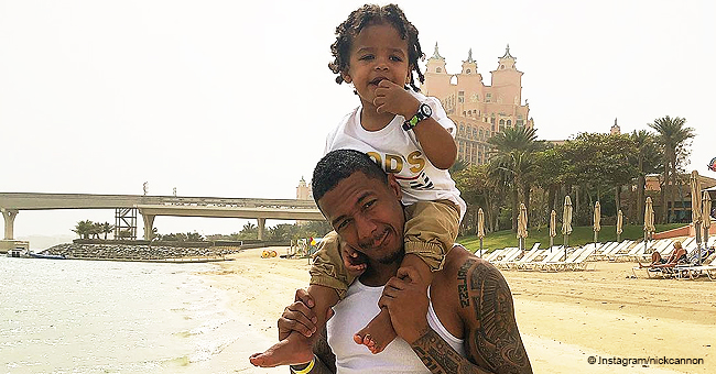 Nick Cannon Shares Heartwarming Photos of Son Golden's First Time at the Beach