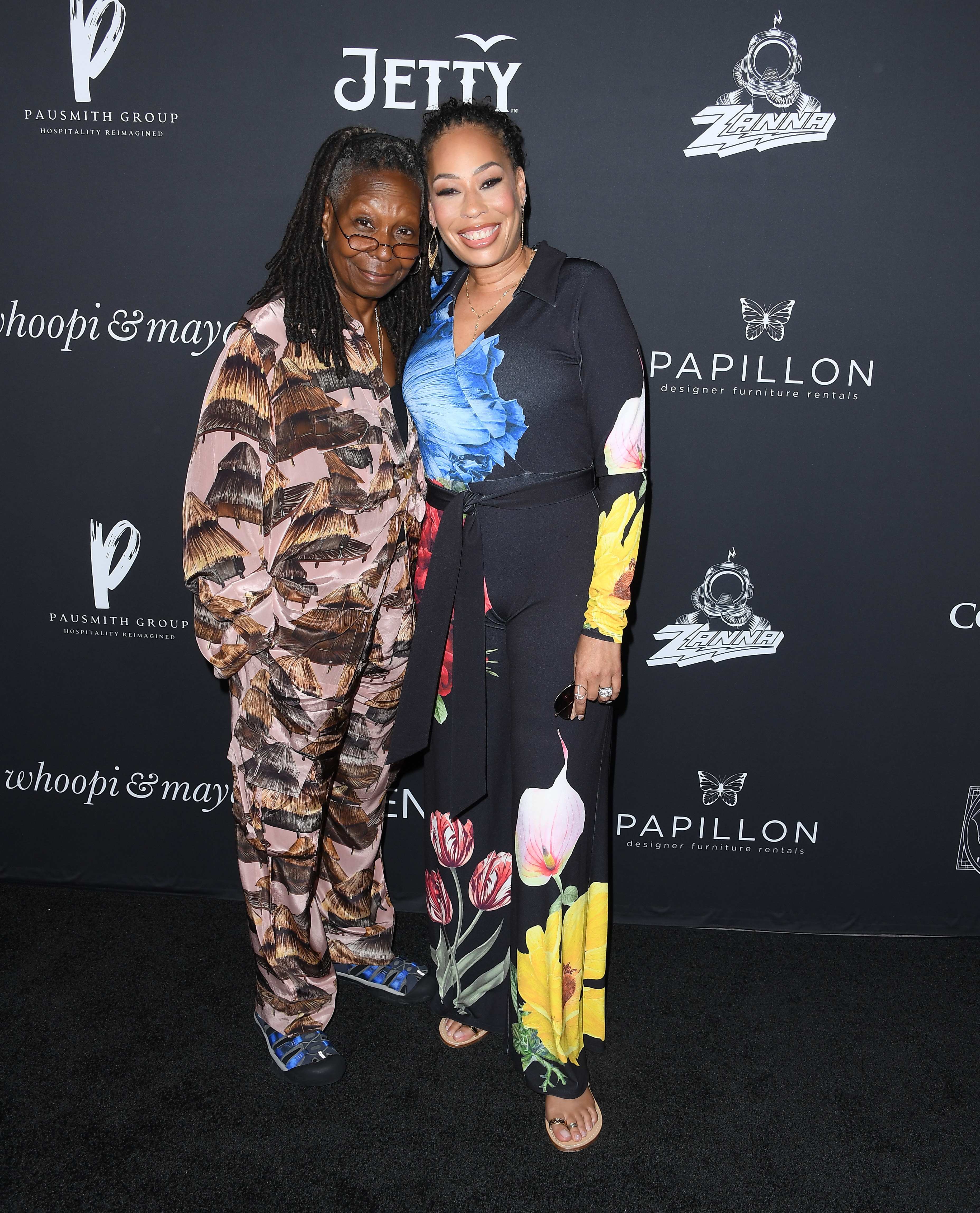 Whoopi Goldberg and Alex Martin Dean at "A Night with Whoopi" Celebrating WhoopFam's Emma & Clyde and Whoopi & Maya brands launch in Venice, California on July 20, 2024 | Source: Getty Images