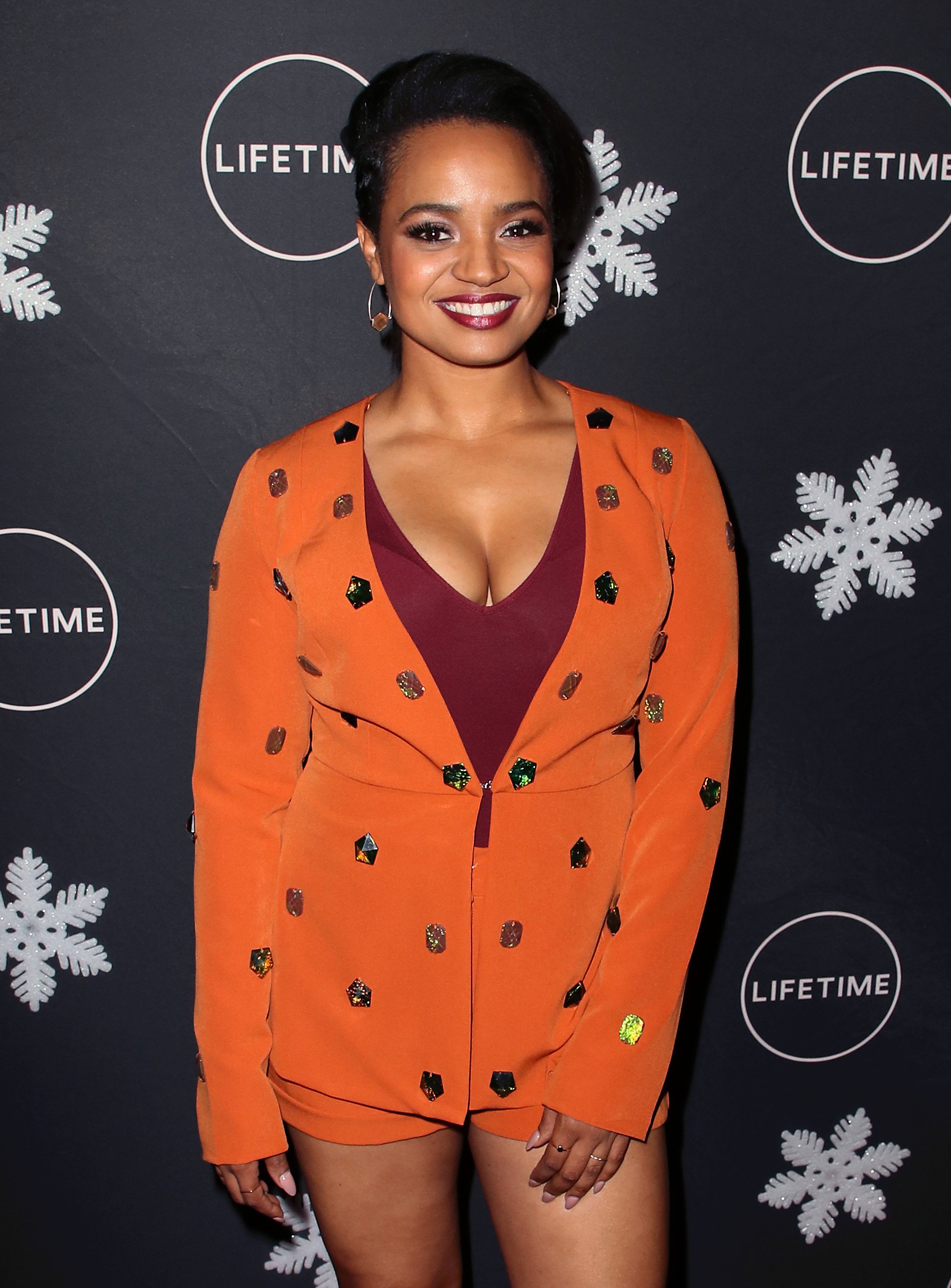 Kyla Pratt at the "It's A Wonderful Lifetime" Holiday Party at STK Los Angeles on October 22, 2019 in Los Angeles, California. | Source: Getty Images