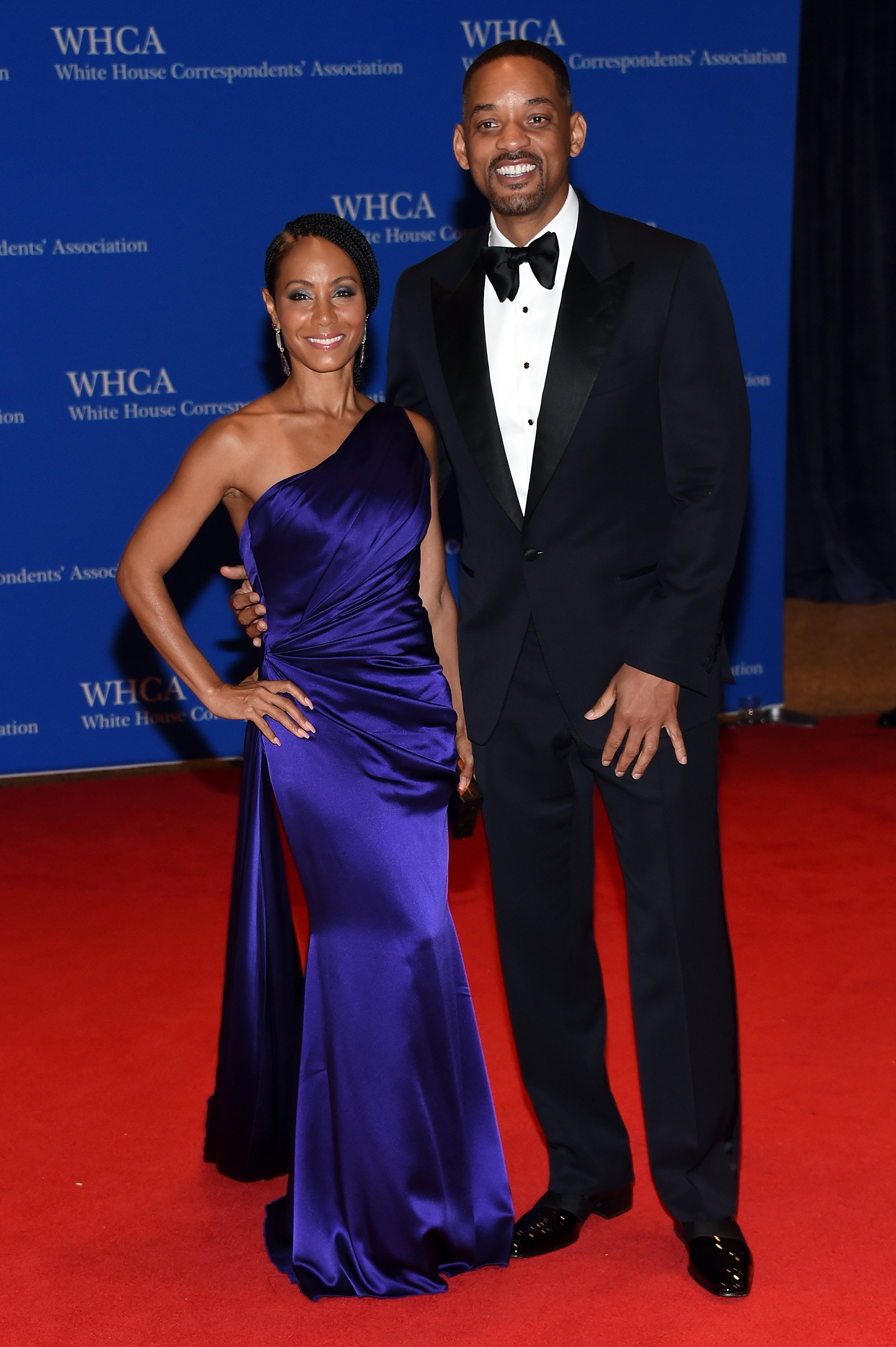 Jada Pinkett Smith & Will Smith at the 102nd White House Correspondents' Association Dinner on April 30, 2016 in Washington, DC. | Photo: Getty Images