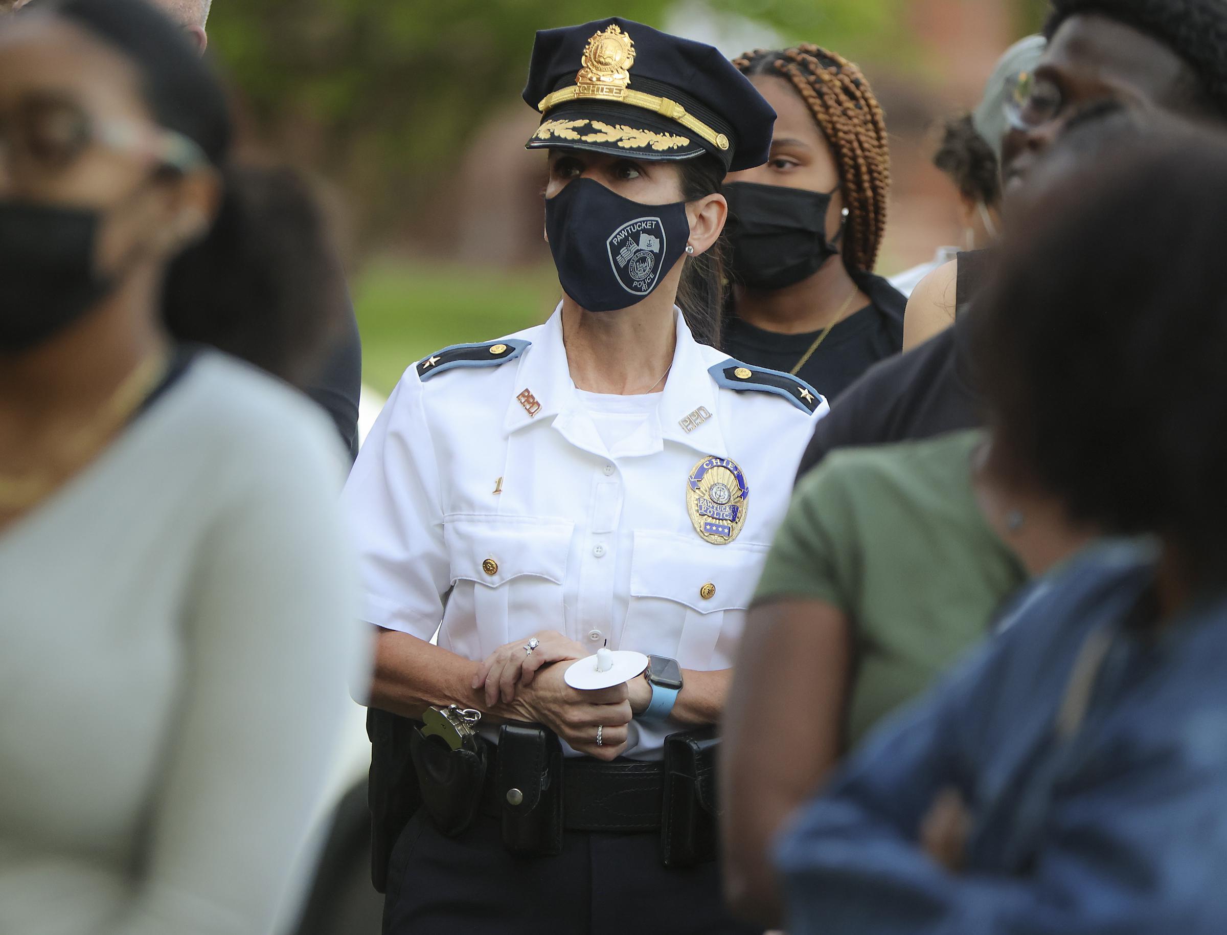 Tina Goncalves, Pawtucket Chief of Police. | Source: Getty Images