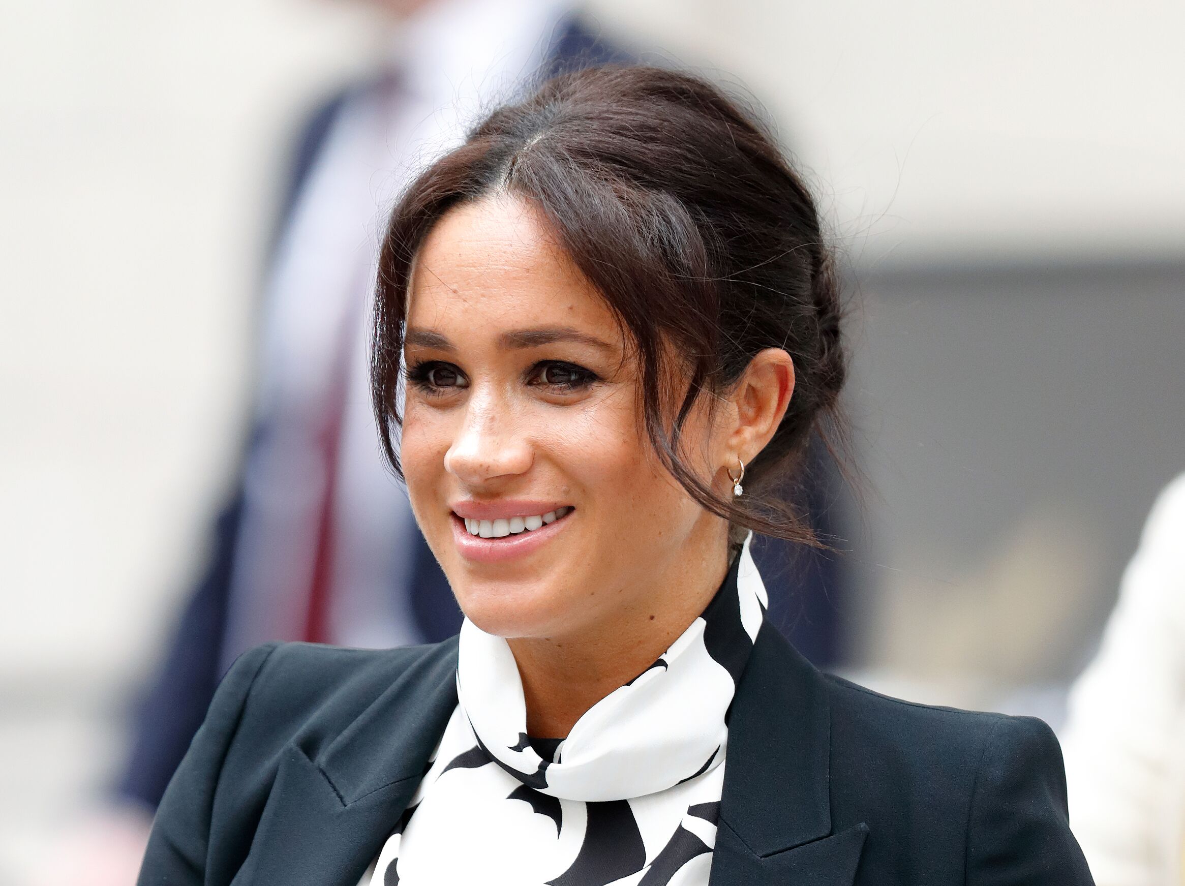 Duchess of Sussex attends a panel discussion, convened by The Queen's Commonwealth Trust, to mark International Women's Day at King's College London | Photo: Getty Images
