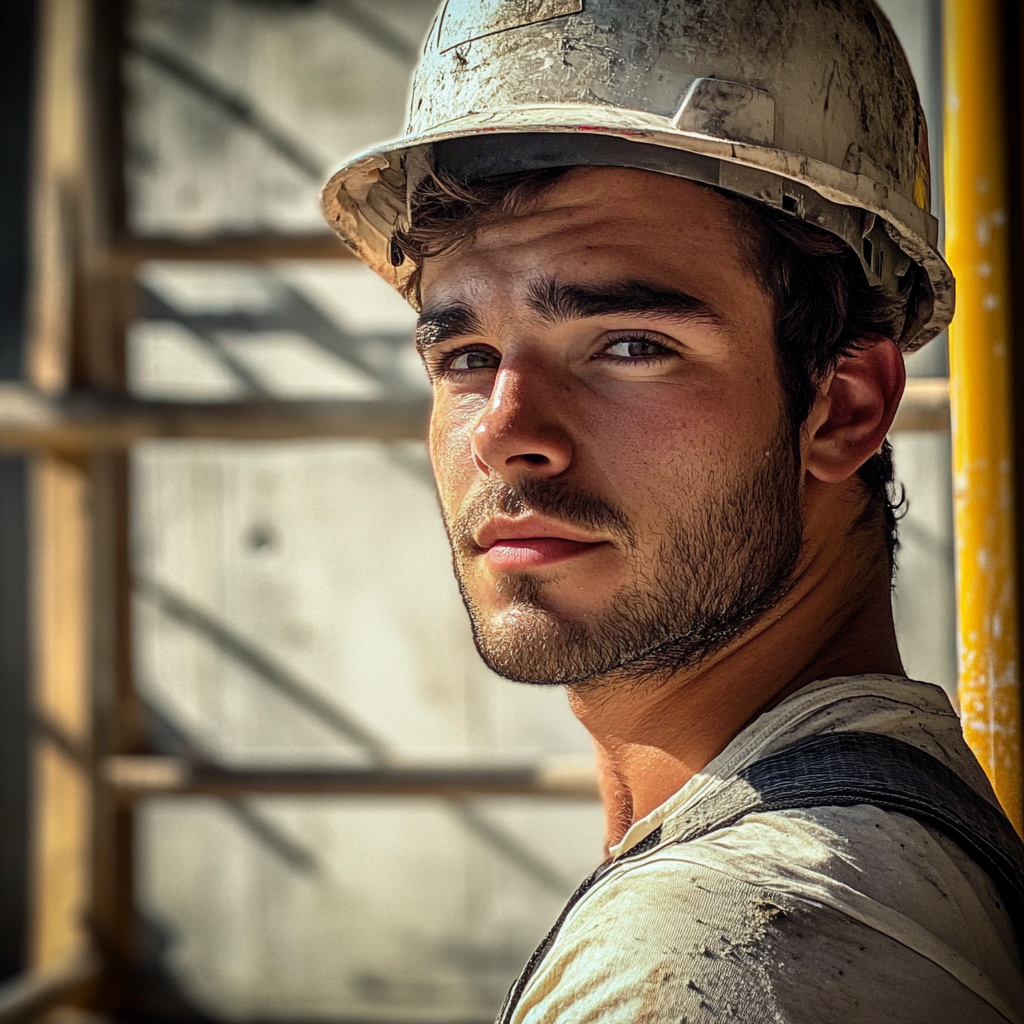 A man working in construction | Source: Midjourney