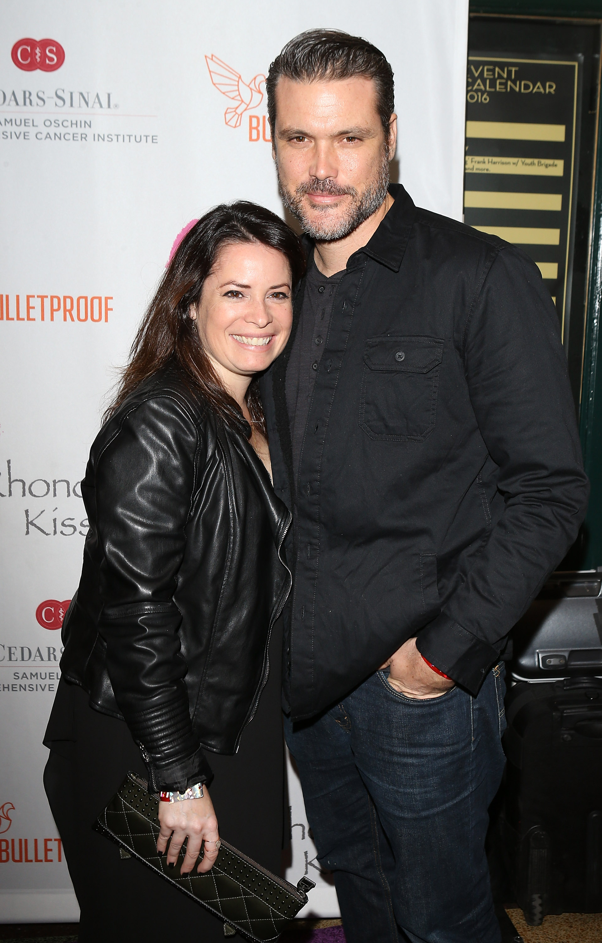 Holly Marie Combs and David Donoho at the 2016 Rhonda's Kiss event in Los Angeles, California, on November 3, 2016 | Source: Getty Images