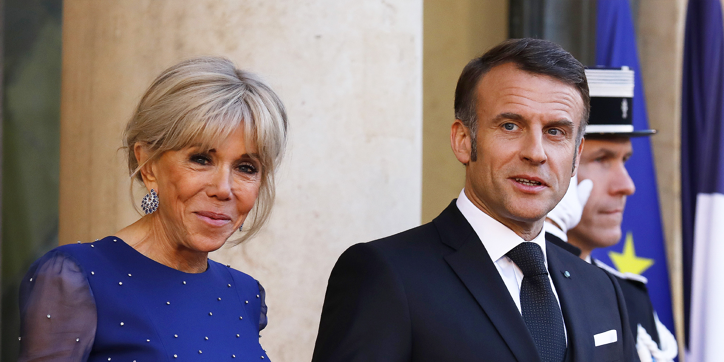 Brigitte and President Emmanuel Macron | Source: Getty Images