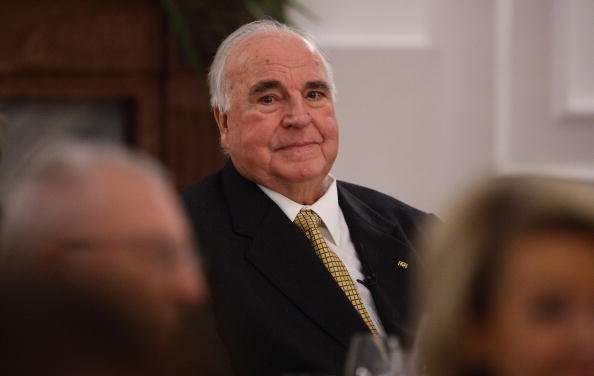 Helmut Kohl, Privates Dinner, Bellevue Palace, Berlin, 2009 | Quelle: Getty Images