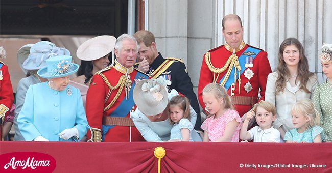 Kate Middleton shows off her quick mom reflexes after Princess Charlotte trips on Royal balcony