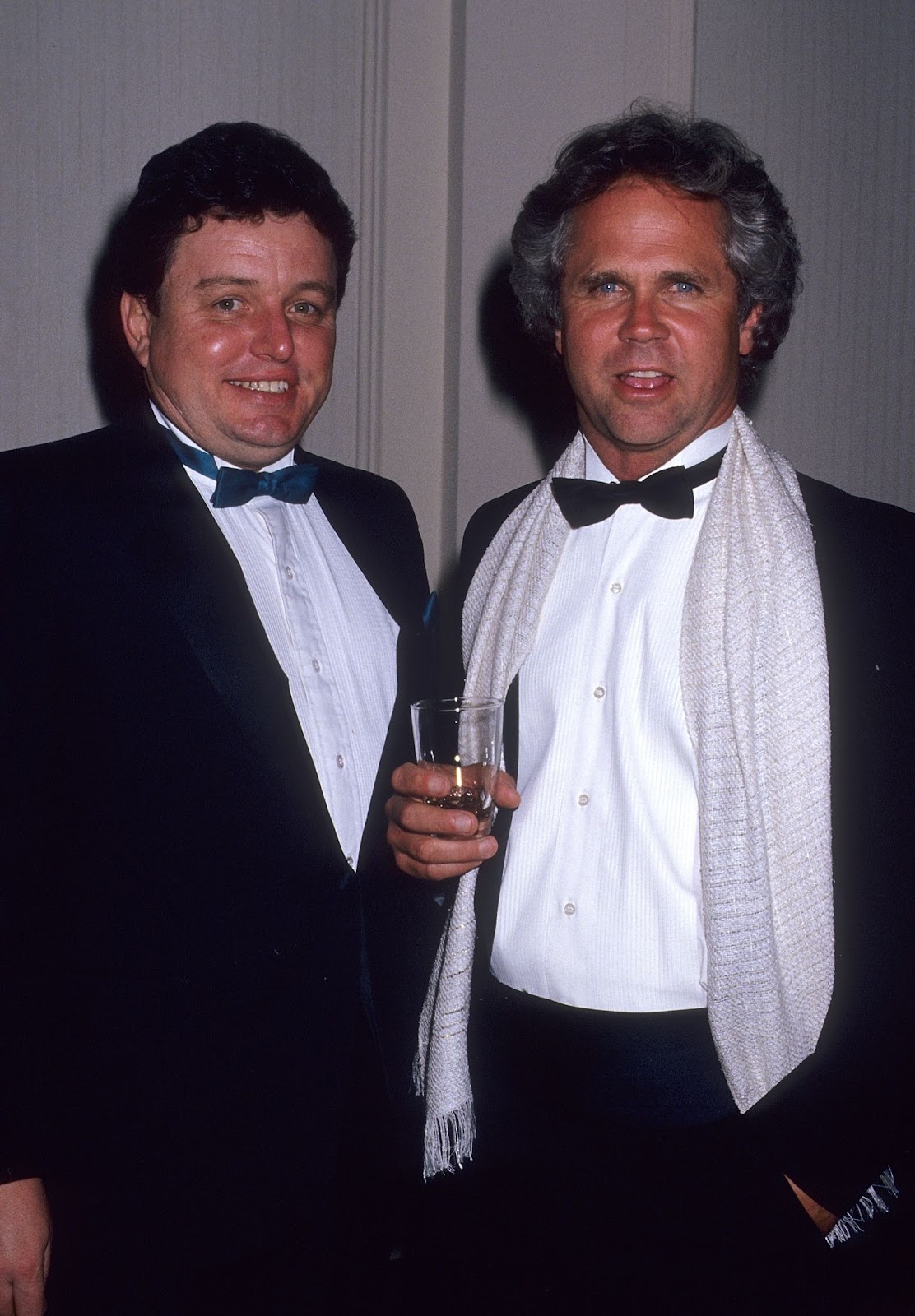 March 17, 1987 with "Leave it to Beaver" co-star Tony Dow. Surrounded by food daily, the actor's passion for cooking led to indulgent habits. | Source: Getty Images