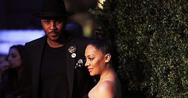 Carmelo Anthony and ex wife, La La Anthony. | Photo: Getty Images