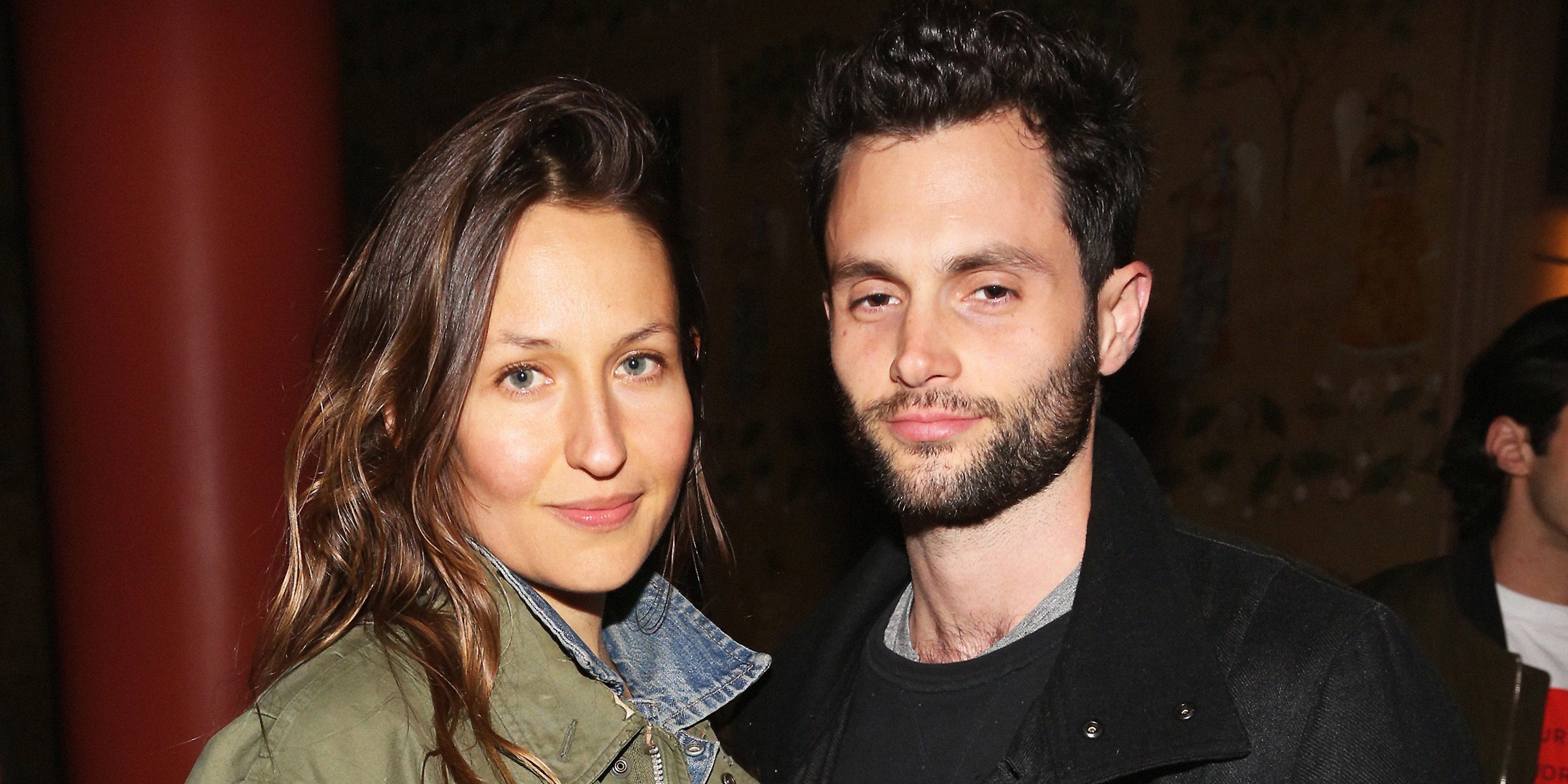 Domino Kirke and Penn Badgley | Source: Getty Images