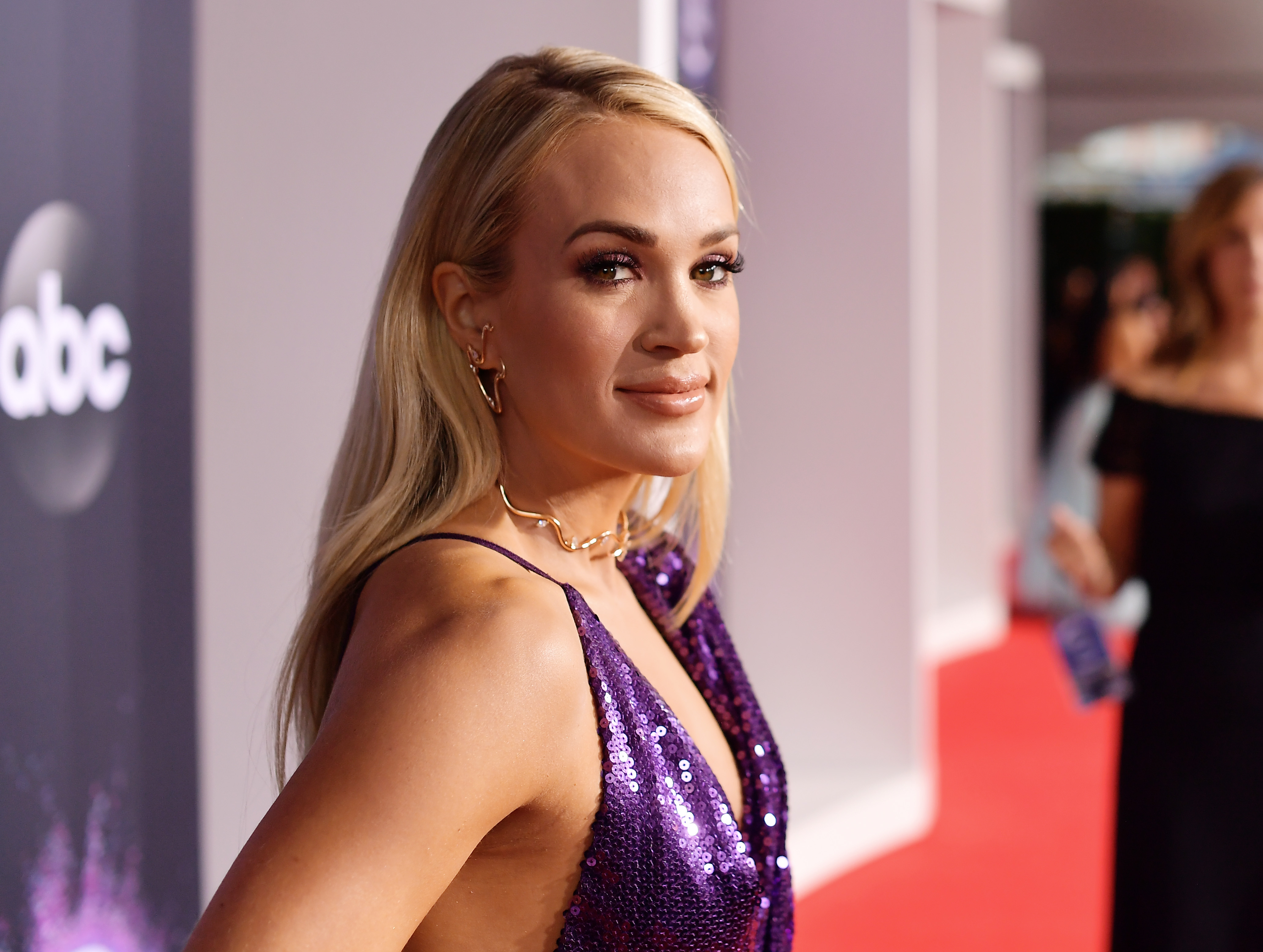 Carrie Underwood attends the American Music Awards at Microsoft Theater in Los Angeles on November 24, 2019 | Source: Getty Images