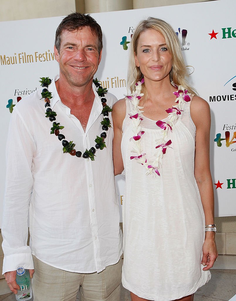 Dennis Quaid and Kimberly Buffington on June 12, 2008 in Maui, Hawaii | Photo: Getty Images