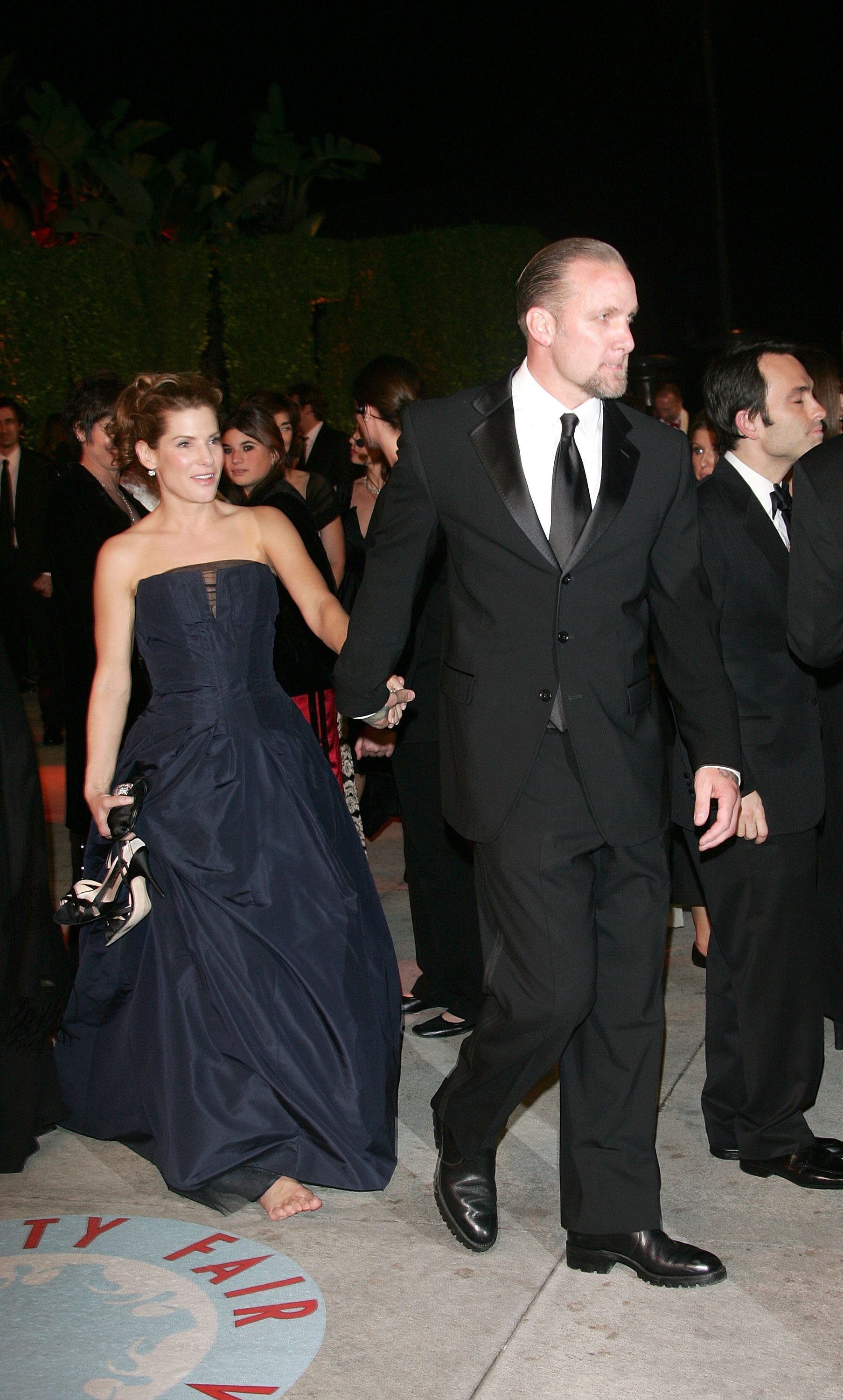 Sandra Bullock and Jesse James in West Hollywood 2006. | Source: Getty Images