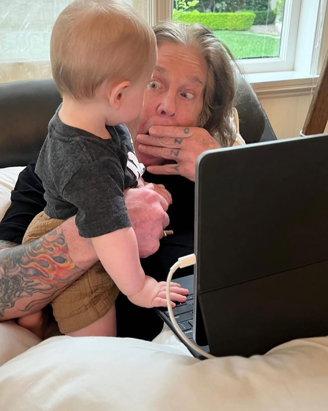 Ozzy Osbourne from a post dated September 3, 2023. | Source: Instagram/sharonosbourne
