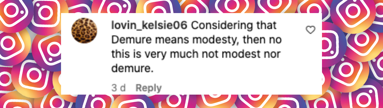 User comment about Lola Consuelos, posted on August 23, 2024 | Source: Instagram/theyoungestyung