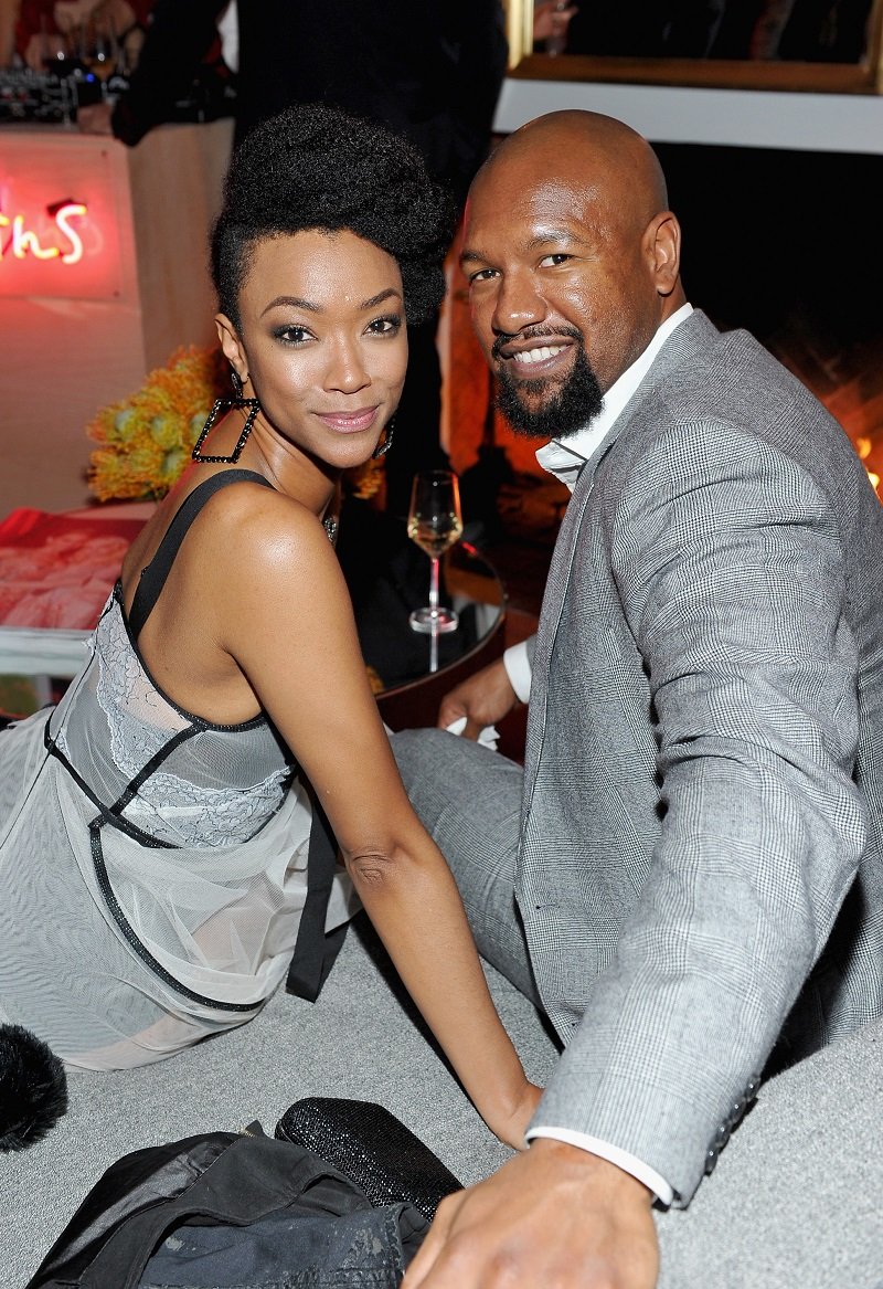Sonequa Martin and Kenric Green on January 4, 2018 in Los Angeles, California | Photo: Getty Images