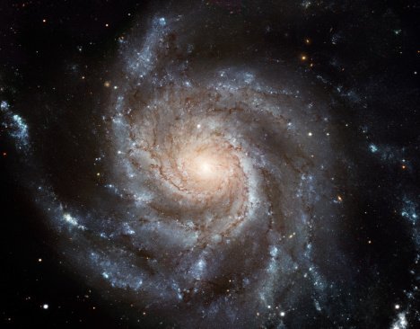 A NASA picture of the spiral galaxy | Photo: Getty Images