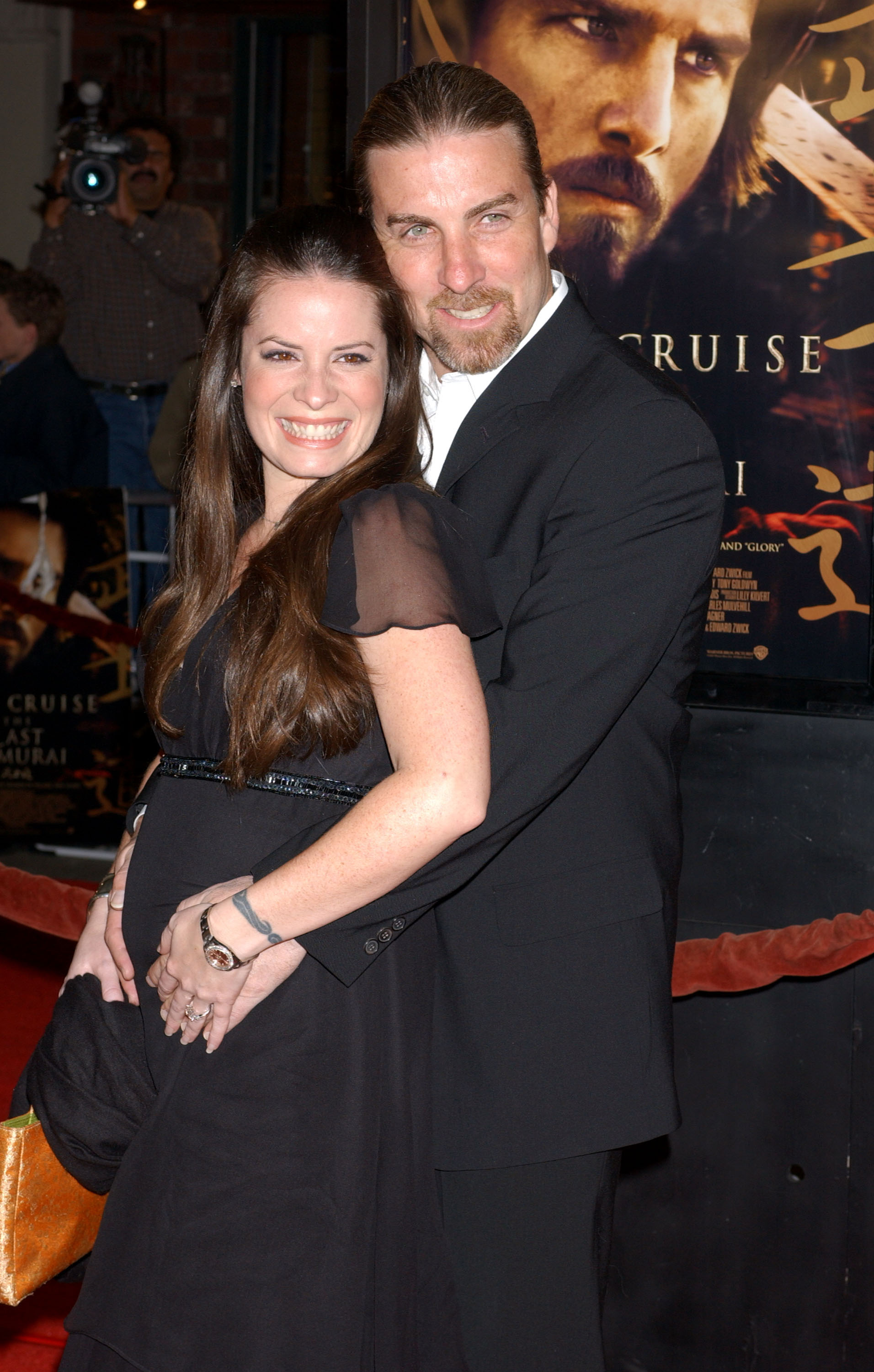 Holly Marie Combs and David W. Donoho at "The Last Samurai" Los Angeles premiere | Source: Getty Images