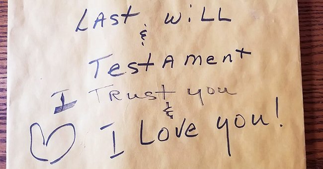 Photo of a handwritten note | Photo: reddit.com/r/HumansBeingBros 