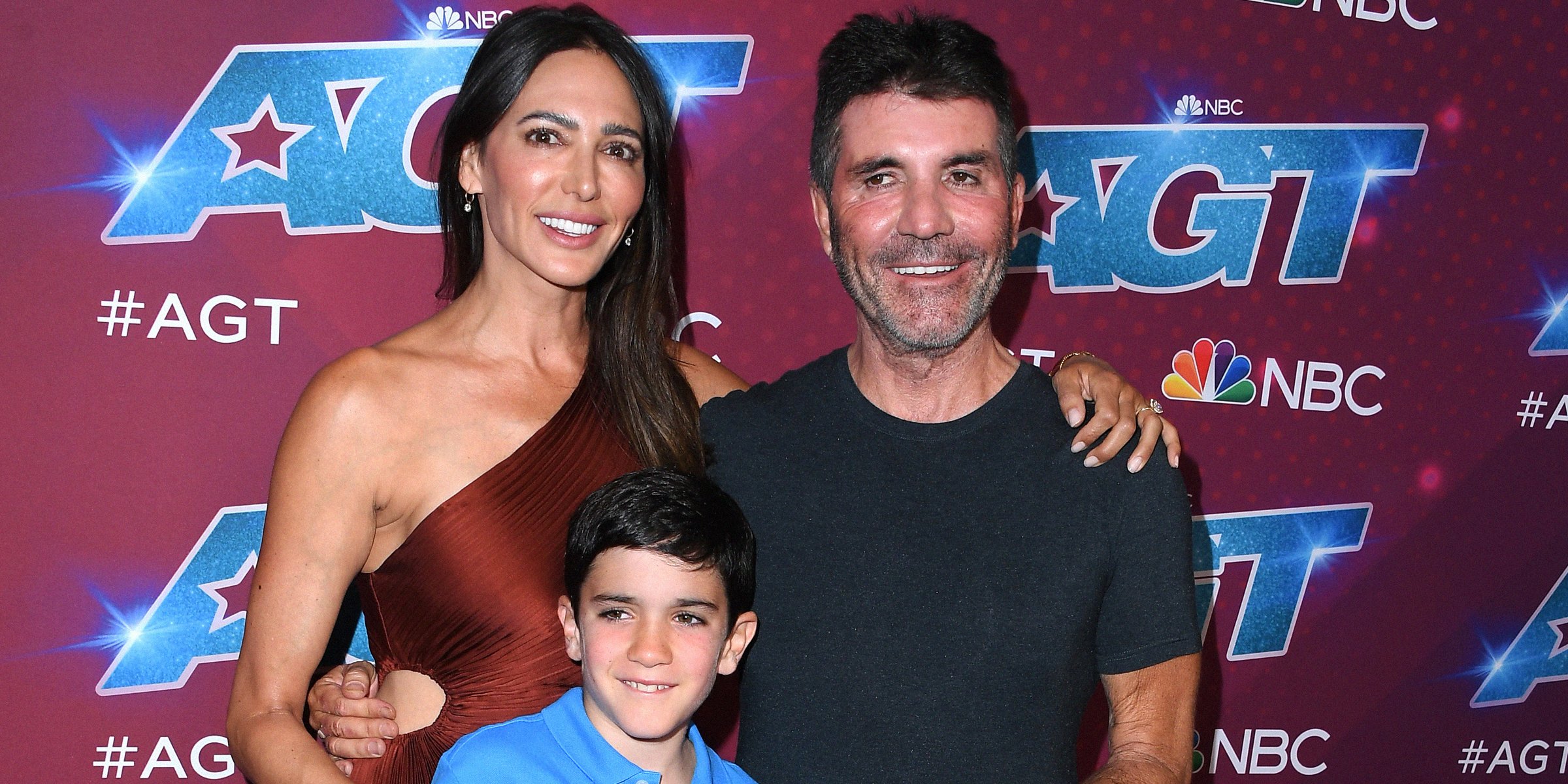 Lauren Silverman, Eric Cowell, and Simon Cowell, 2022 | Source: Getty Images