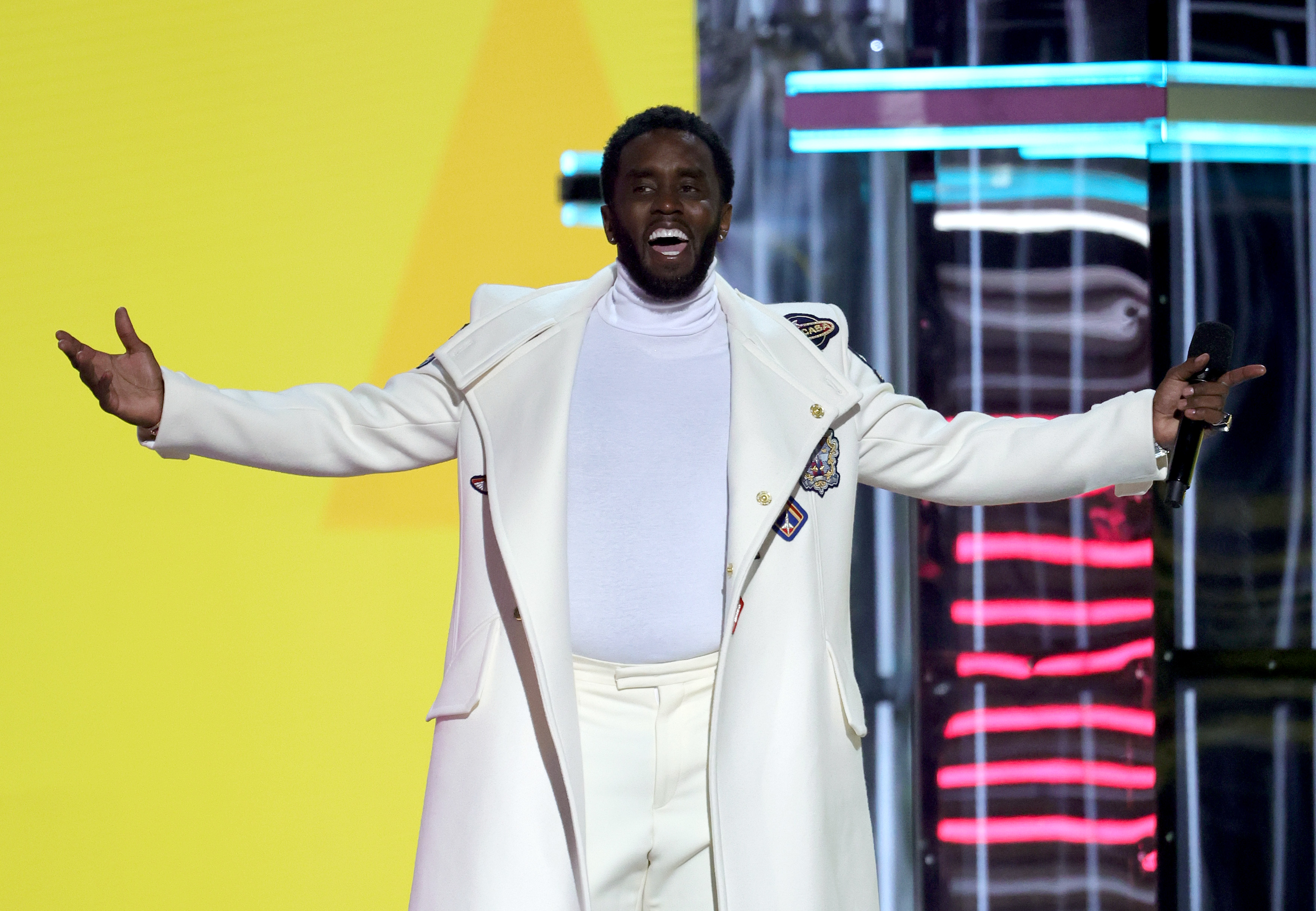 Sean "Diddy" Combs hosts the Billboard Music Awards at MGM Grand Garden Arena in Las Vegas, Nevada, on May 15, 2022 | Source: Getty Images