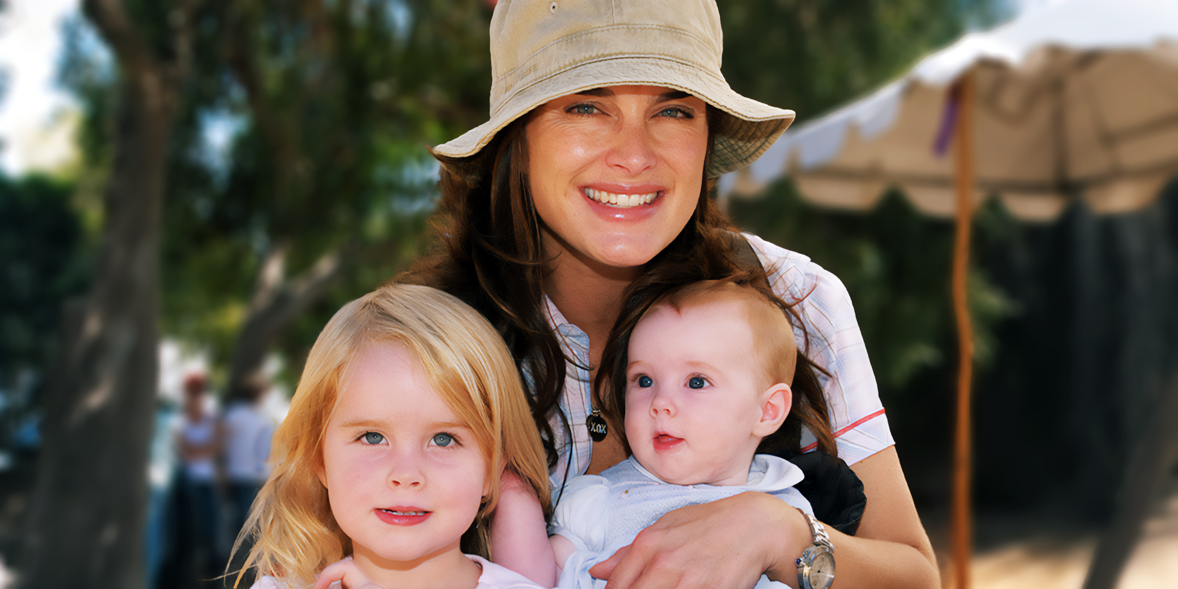 Brooke Shields and her daughters | Source: Getty Images