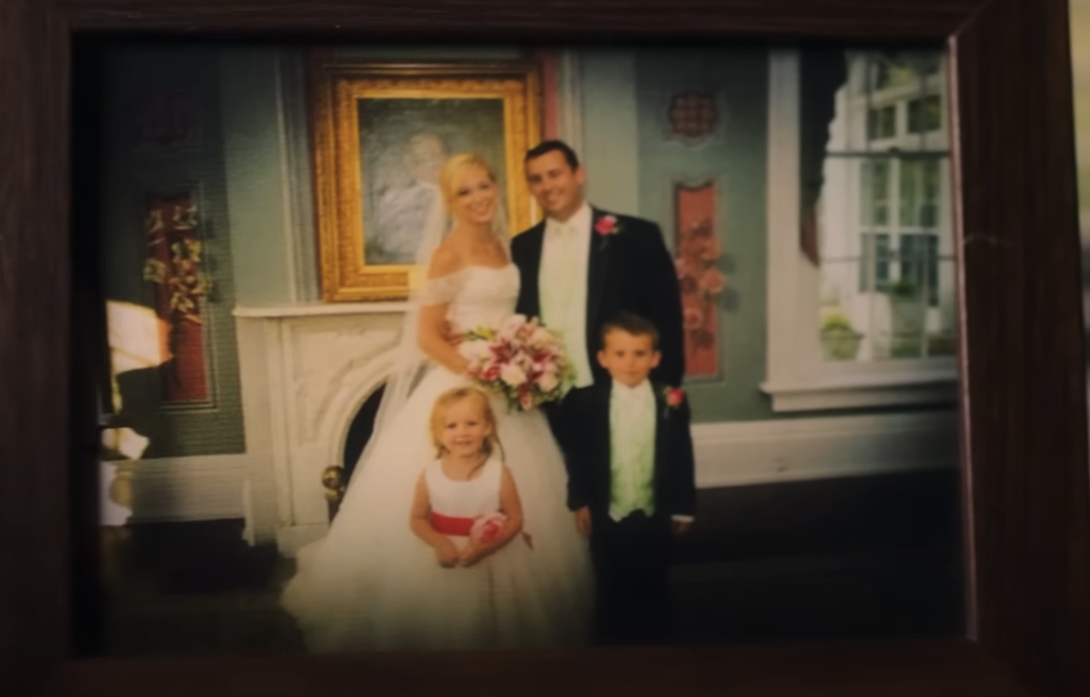 Jason Corbett with Molly Martens and his children on their wedding day in a documentary teaser dated April 24, 2025 | Source: YouTube/Netflix
