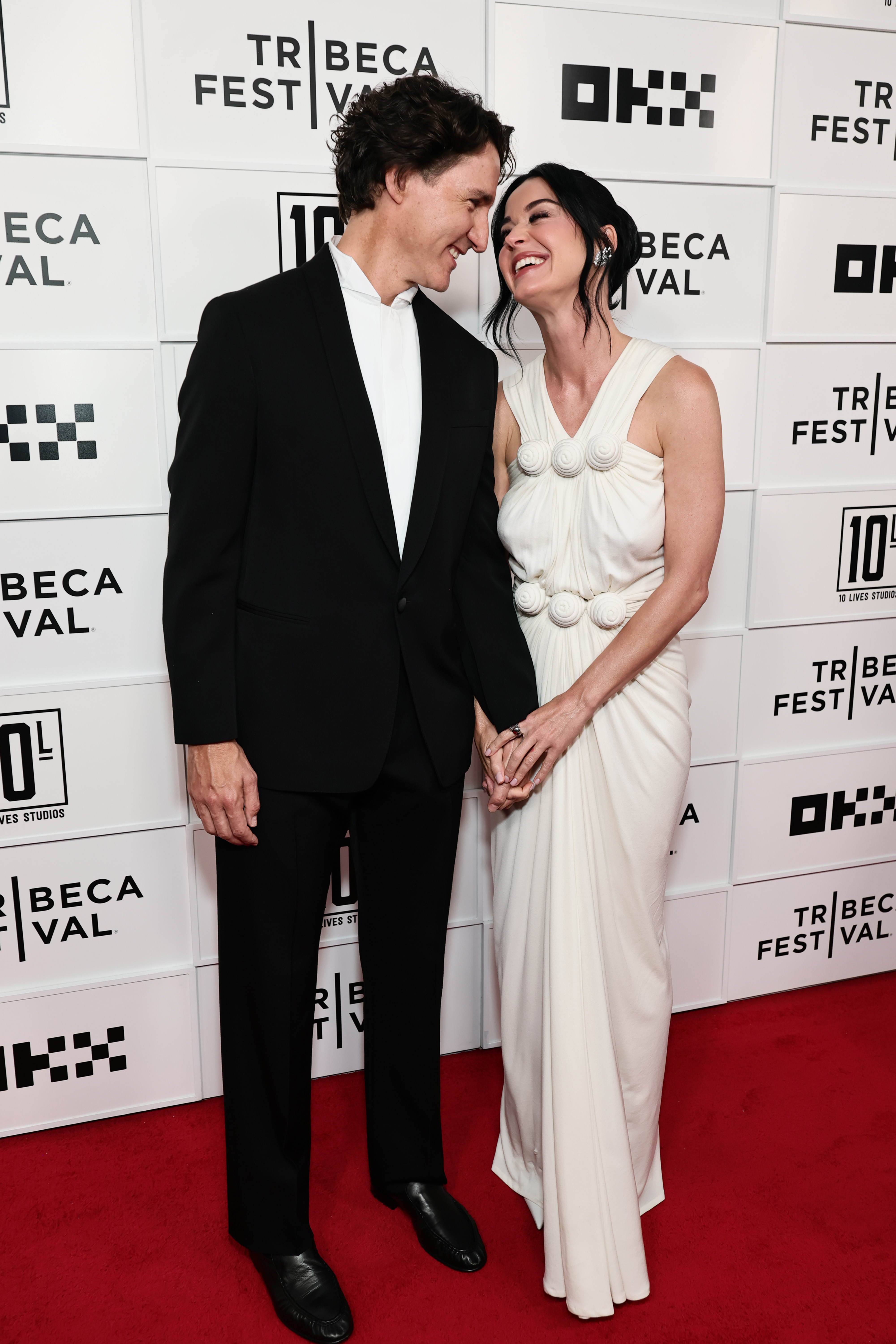 Justin Trudeau and Katy Perry attend the "Katy Perry: The Lifetimes Tour" Premiere during the 2026 Tribeca Festival at BMCC Theater on June 8, 2026 in New York City. | Source: Getty Images