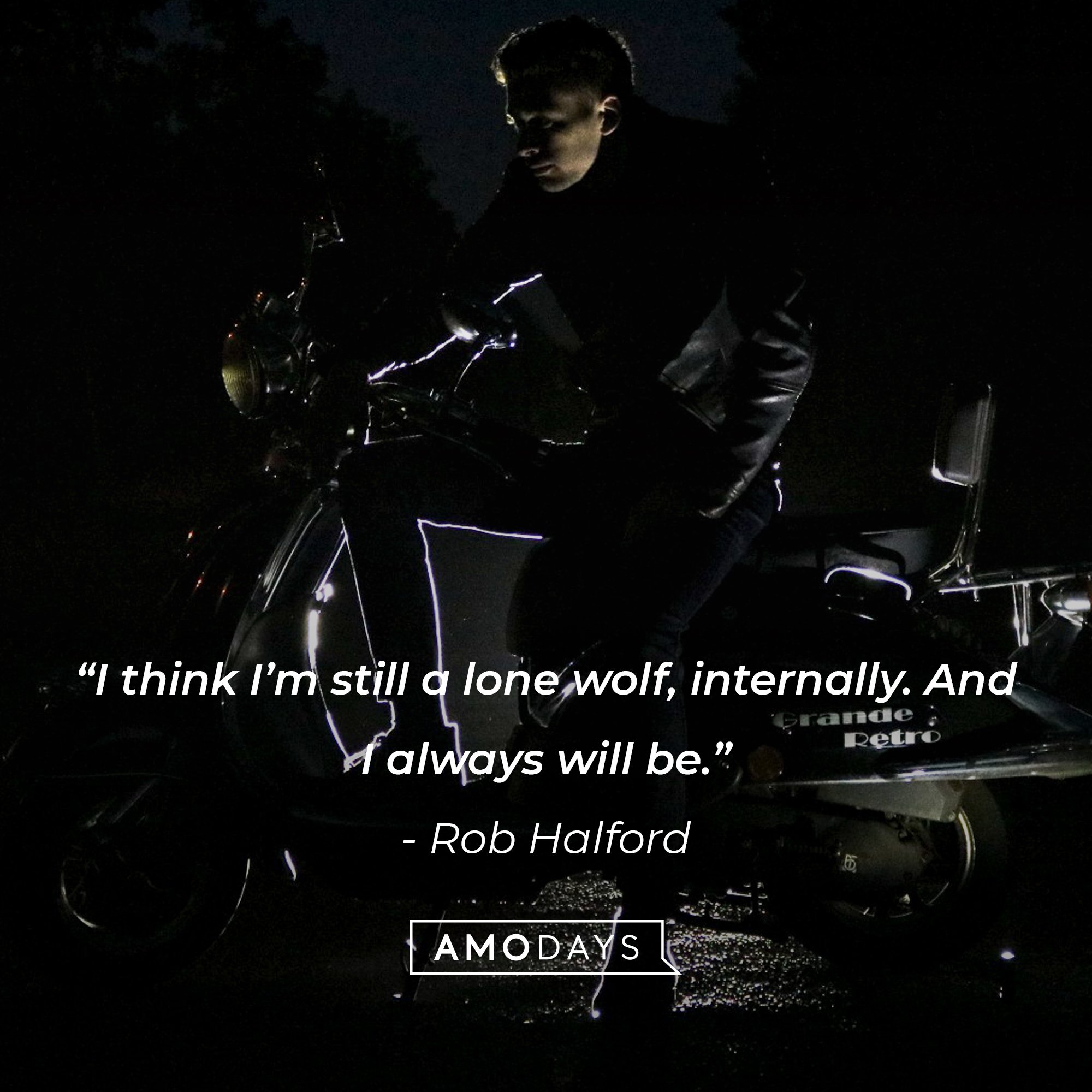  Rob Halford's quote: “I think I’m still a lone wolf, internally. And I always will be.” | Image: AmoDays