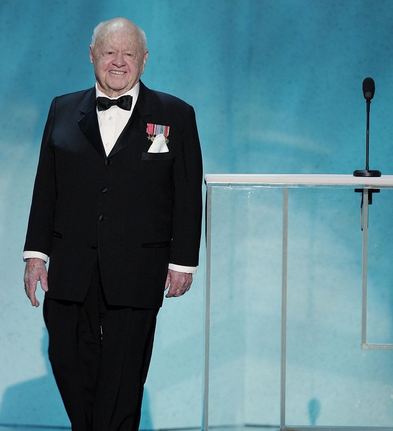 Mickey Rooney  in Los Angeles, California on January 27, 2008 |  Photo: Getty Images 