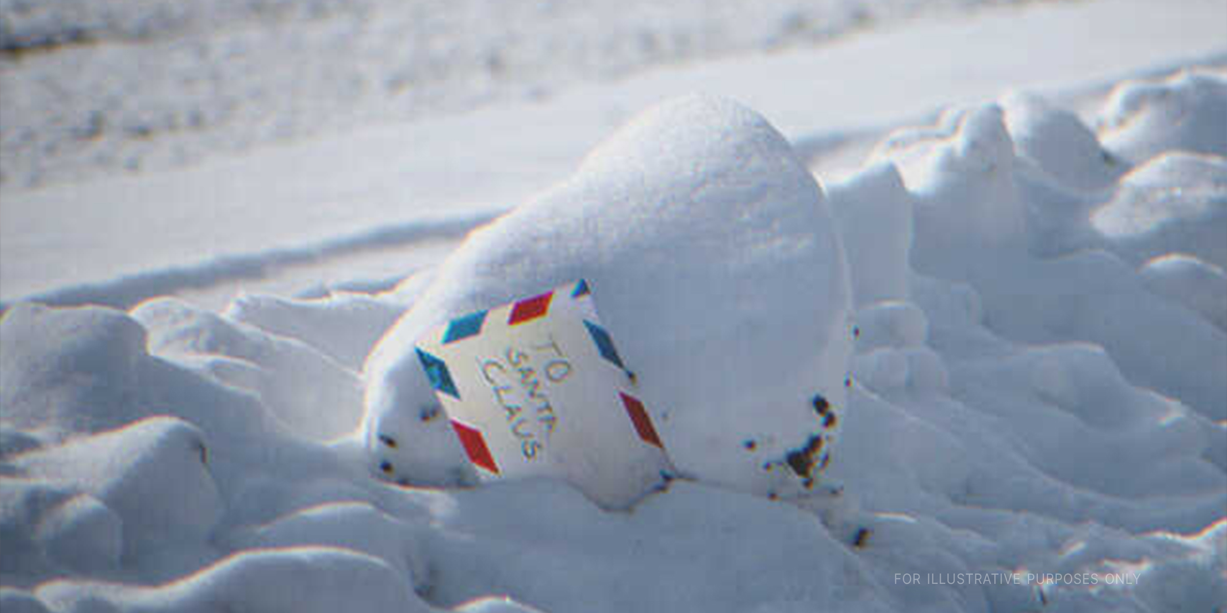 Brief im Schnee. | Quelle: Shutterstock